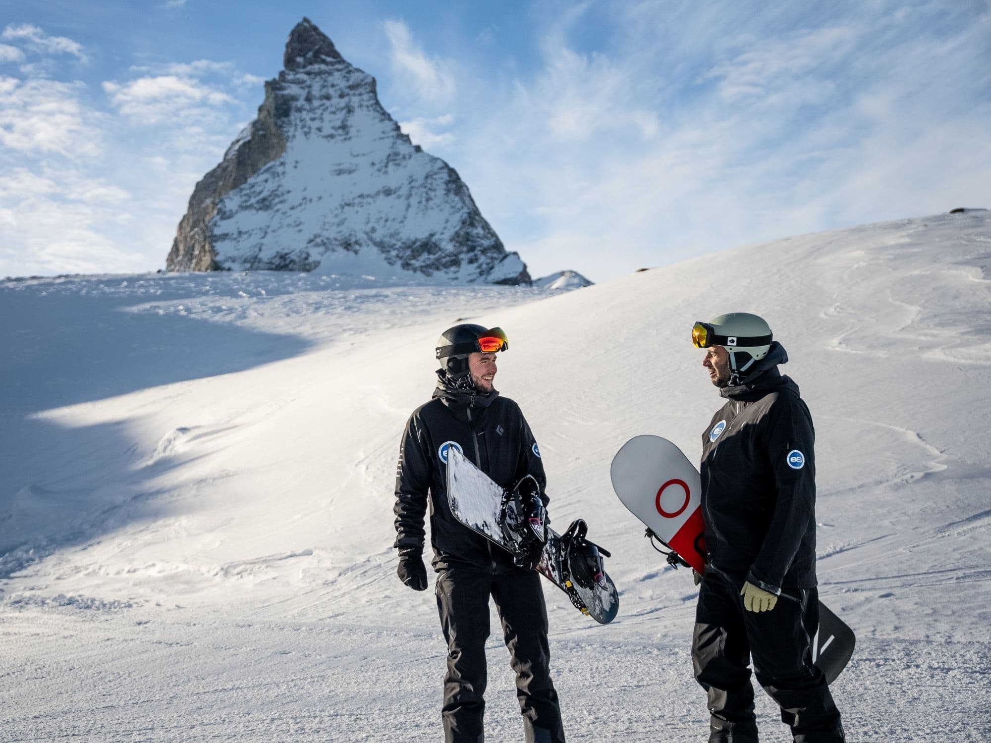 Private snowboard lessons in Zermatt