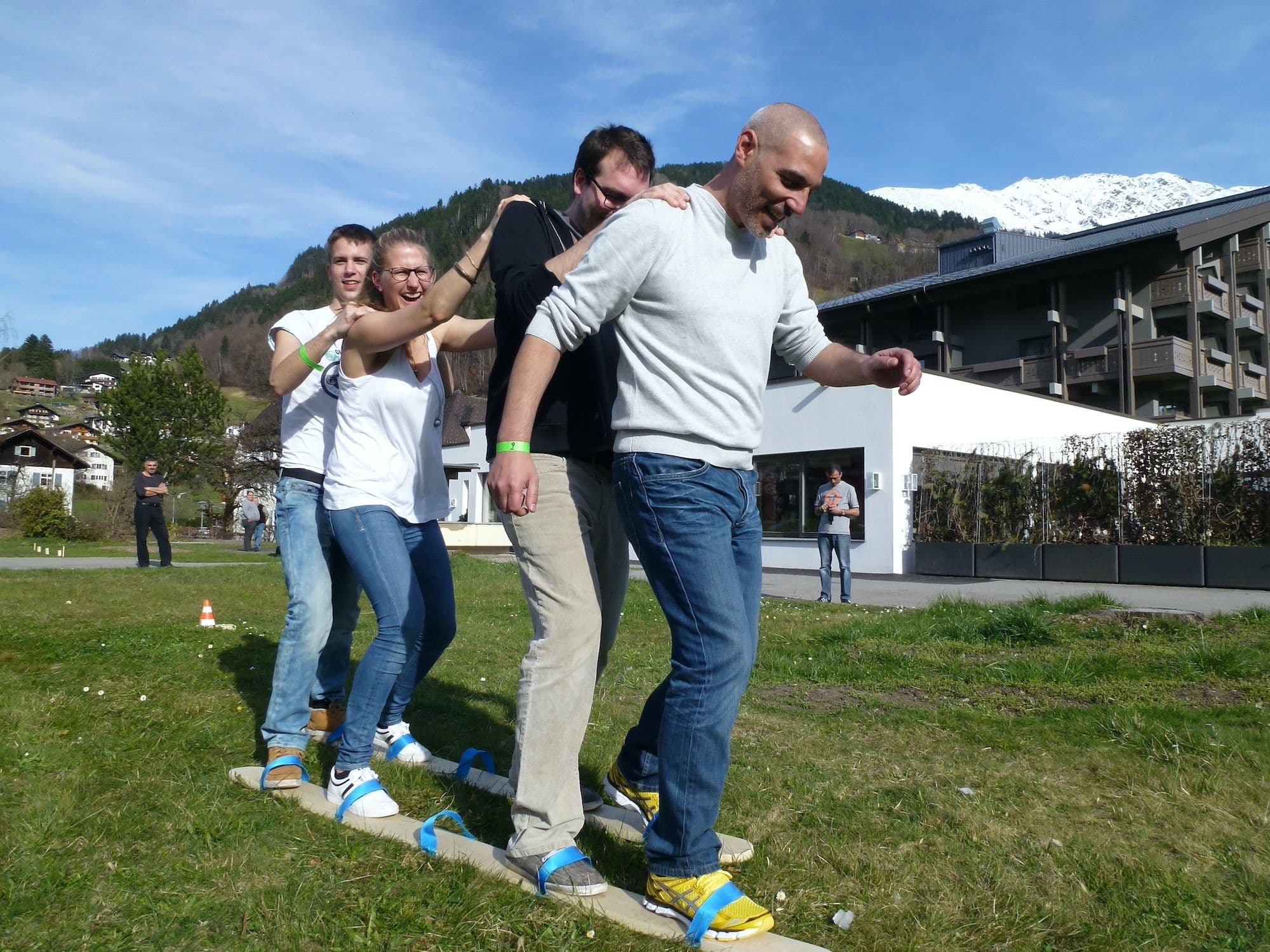 Team Olympics for team event all Switzerland