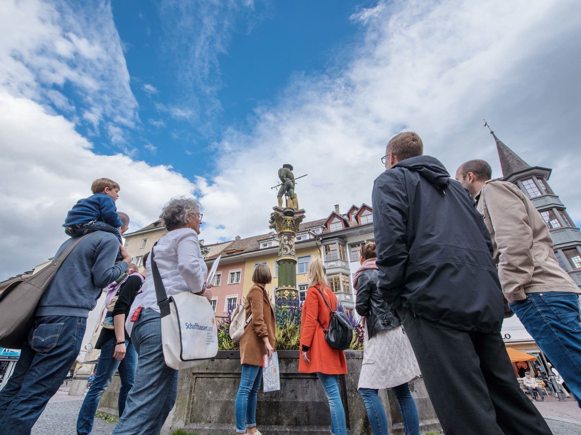 "City of 171 Bay Windows" Old Town Tour through Schaffhausen
