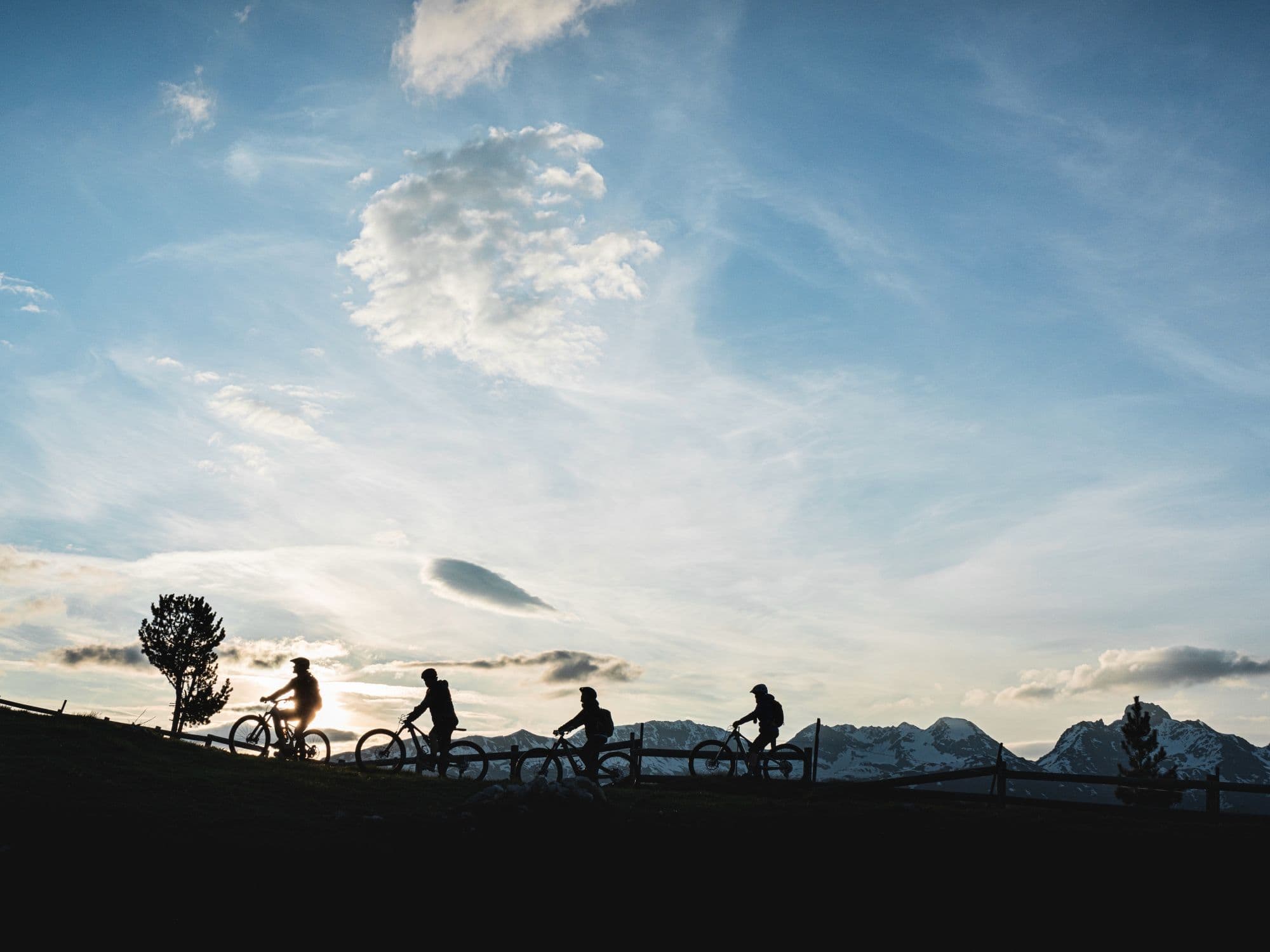 Sunrise Bike Tour at Piz Nair from St. Moritz
