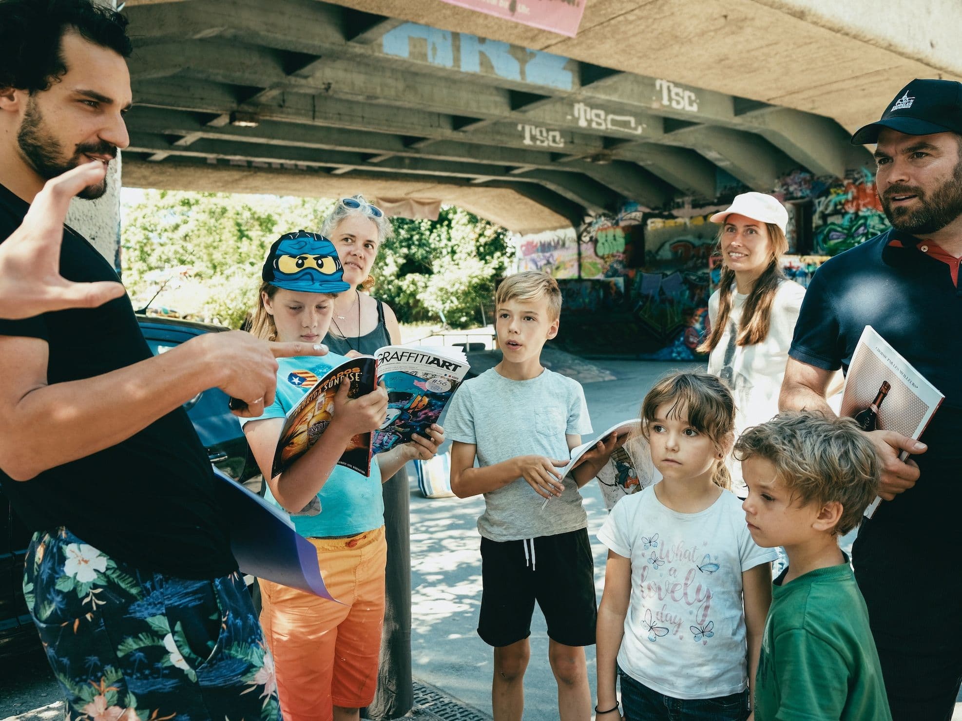 Street art and graffiti workshop for groups in Basel