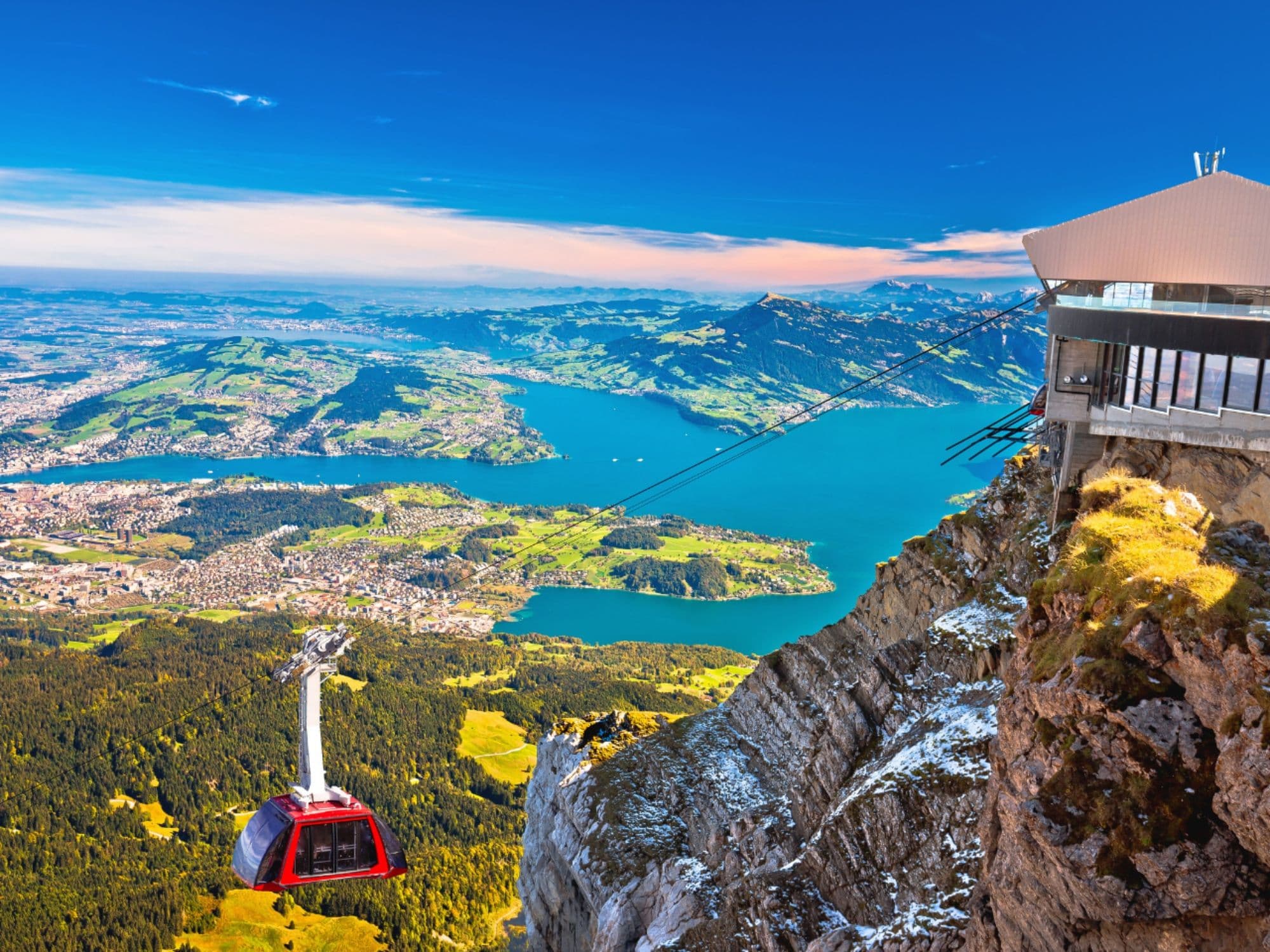 From Zurich: Private day trip to Pilatus and Lucerne