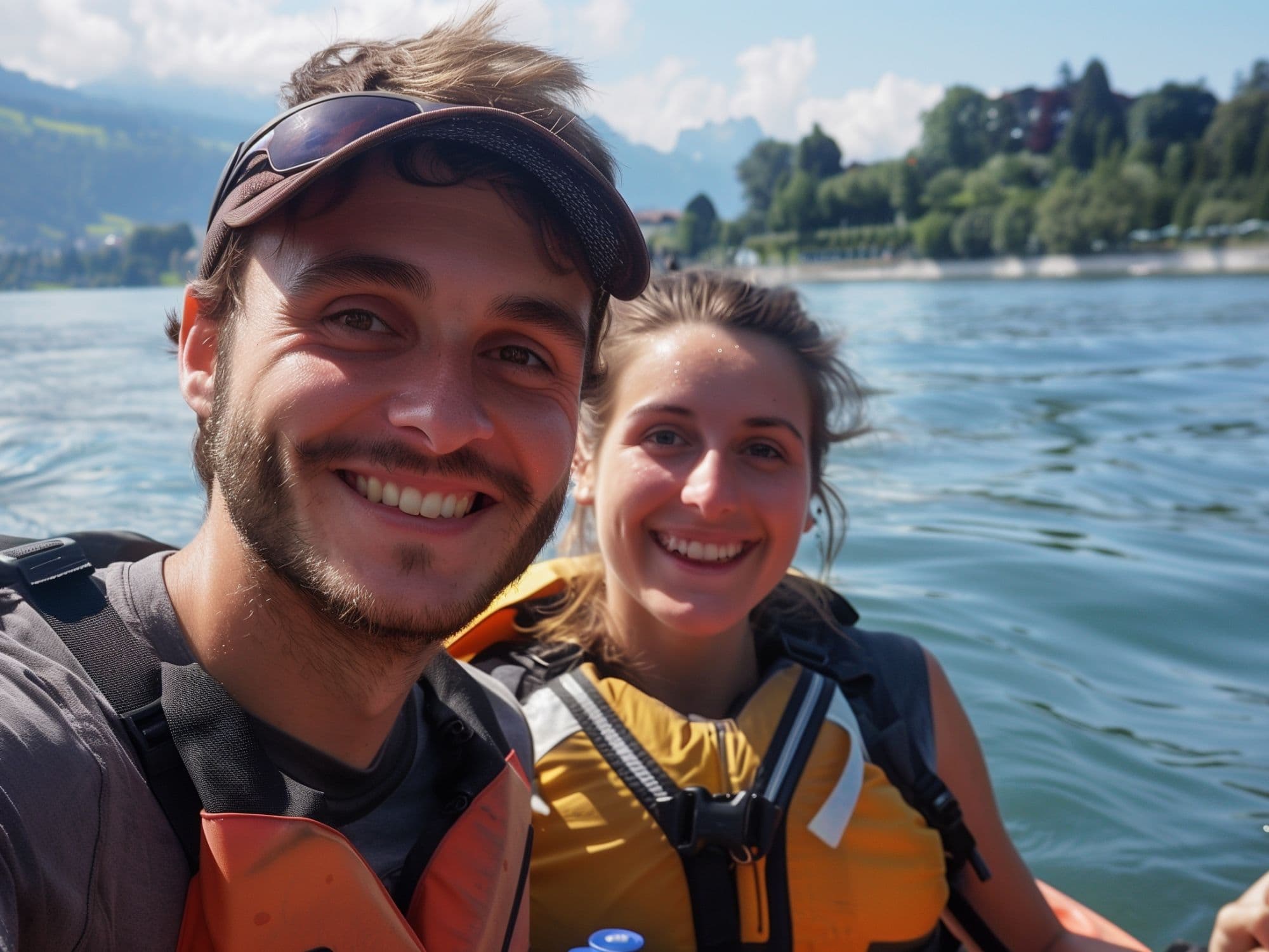 Riverside rafting for 2-6 people: Rent a rubber boat