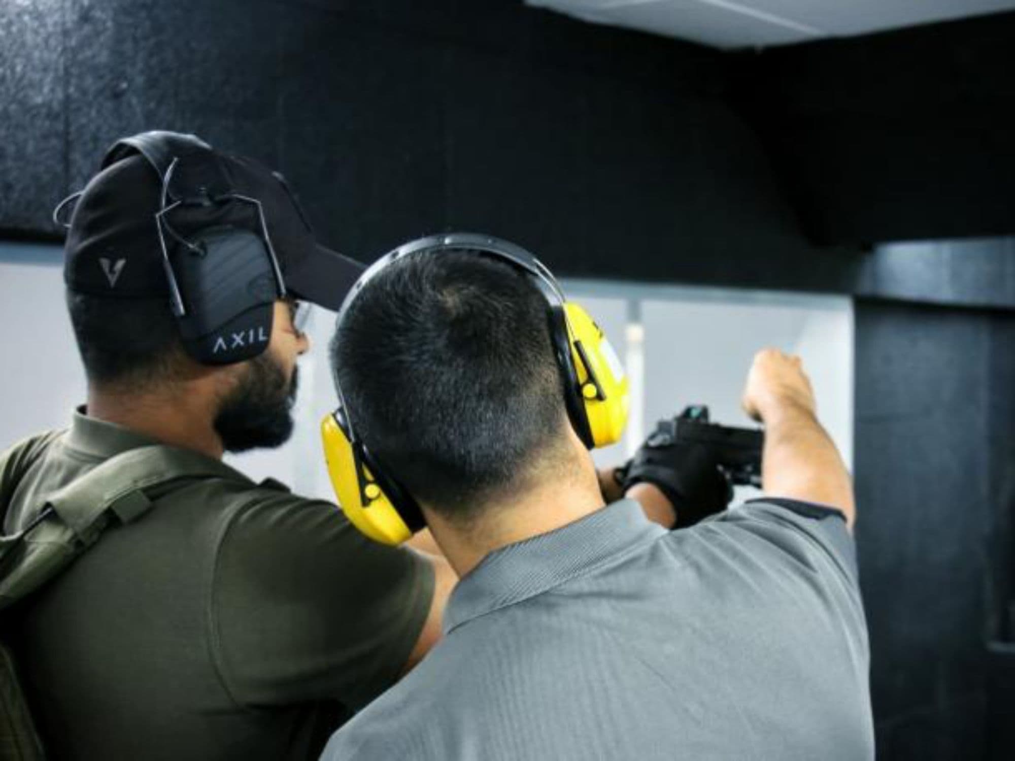Indoor shooting experience team event at Lake Zurich