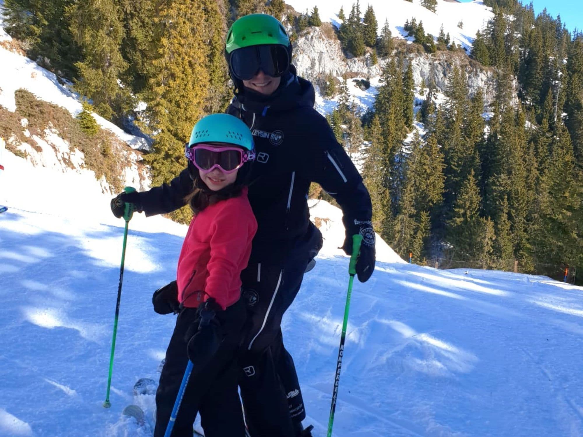 Private ski lessons for kids and adults in Leysin