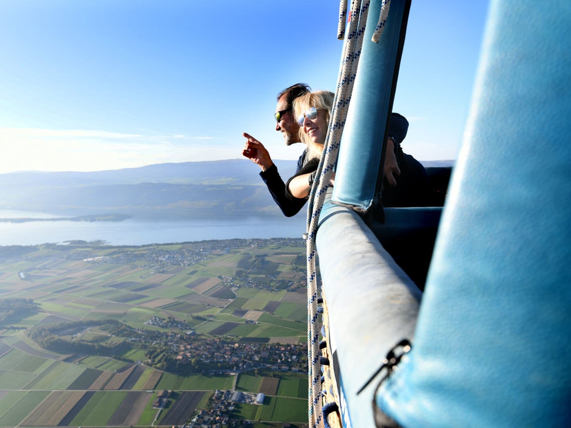 Private Hot Air Balloon Ride in the Seeland Region
