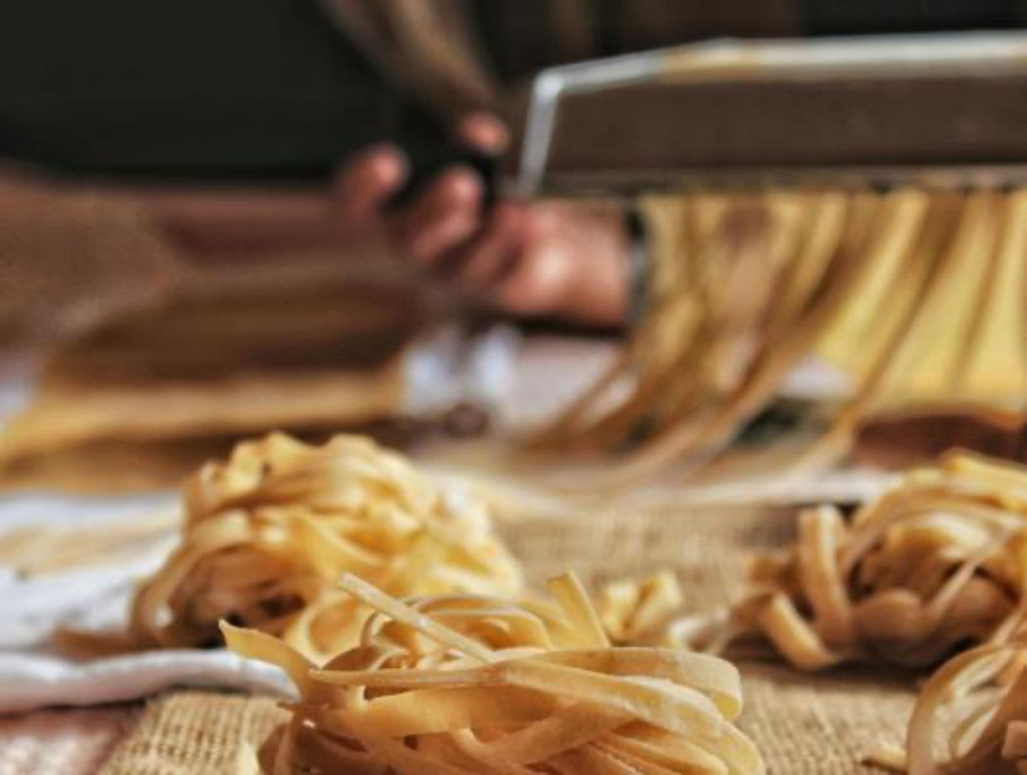 Fresh pasta making workshop at Grand Hotel Belvedere Wengen