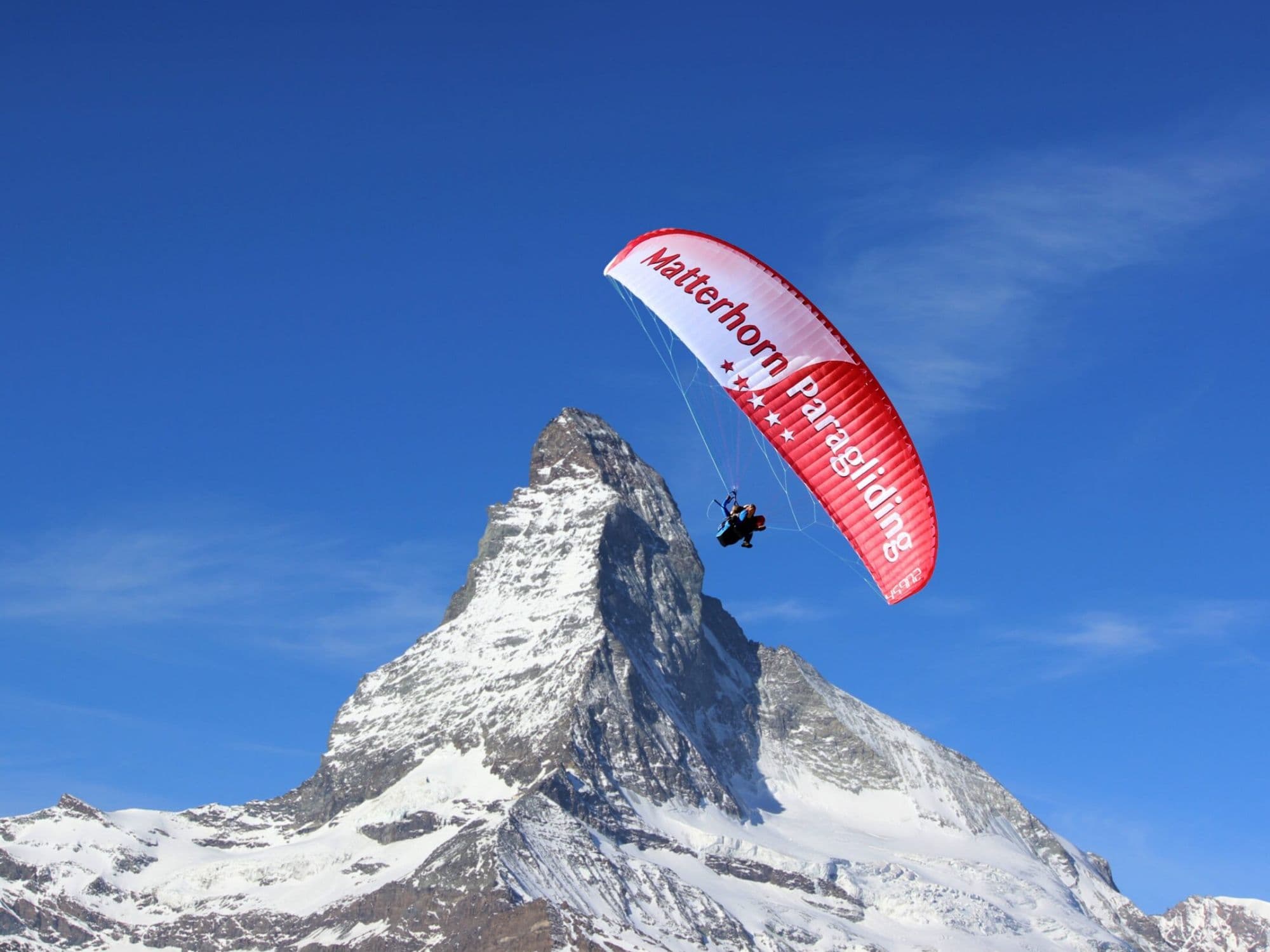 Paragliding “The Spectacular” in Zermatt