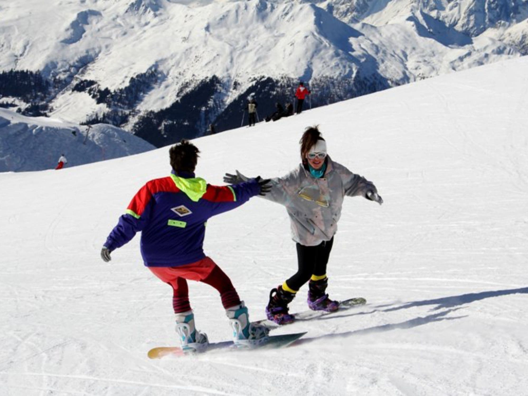 Off-Piste Guiding Snowboard Private in Verbier