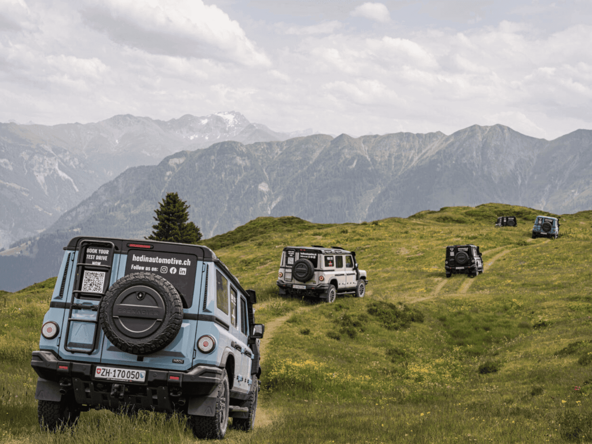 4x4 panoramic tour in Gstaad and Rougemont