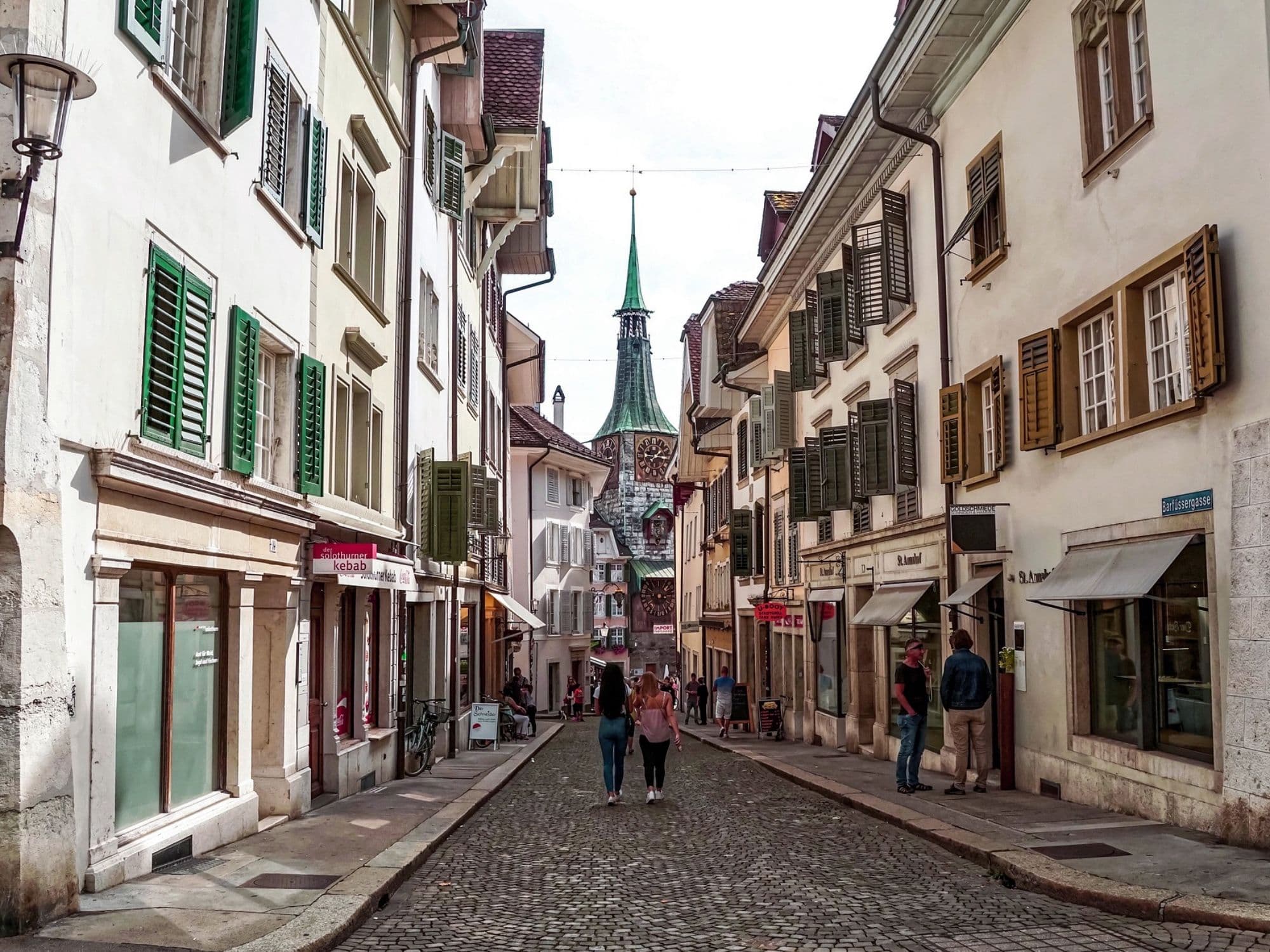 "Catch the Agent" GPS game in Solothurn for team events