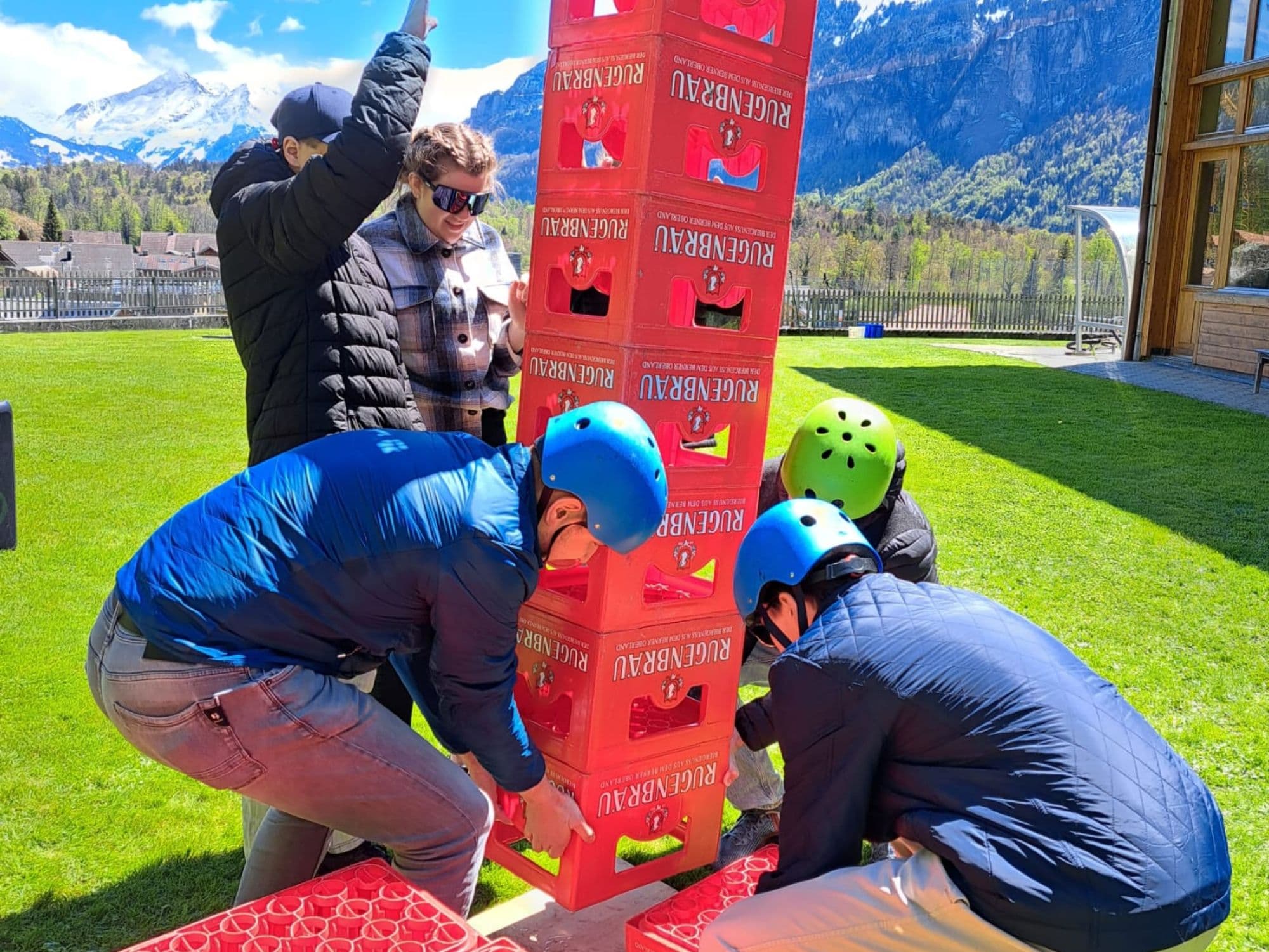 Beer Fun Competition at the Desired Location