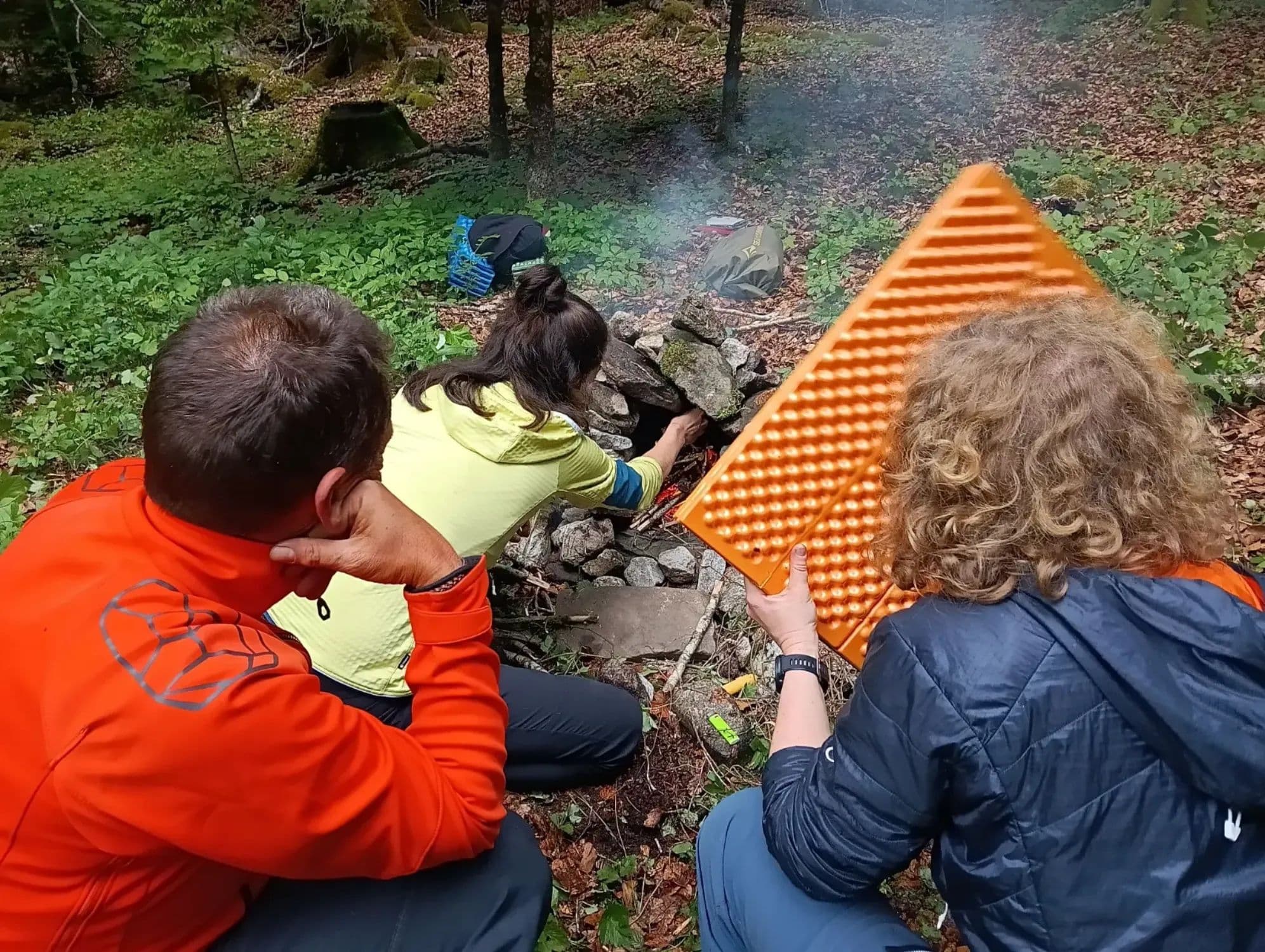 Team Event - Outdoor Cooking Over an Open Fire