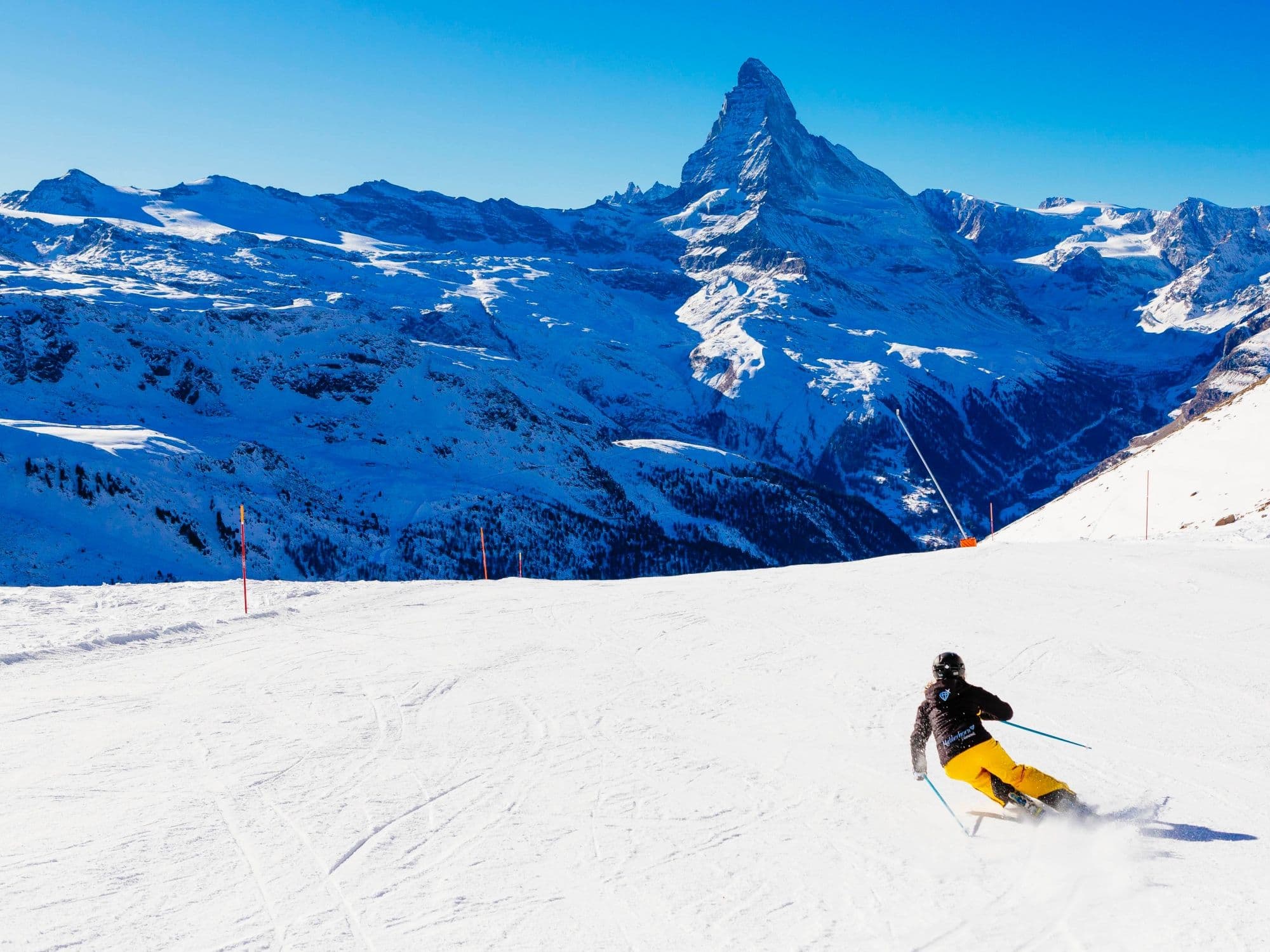 Half-day private ski school in Zermatt