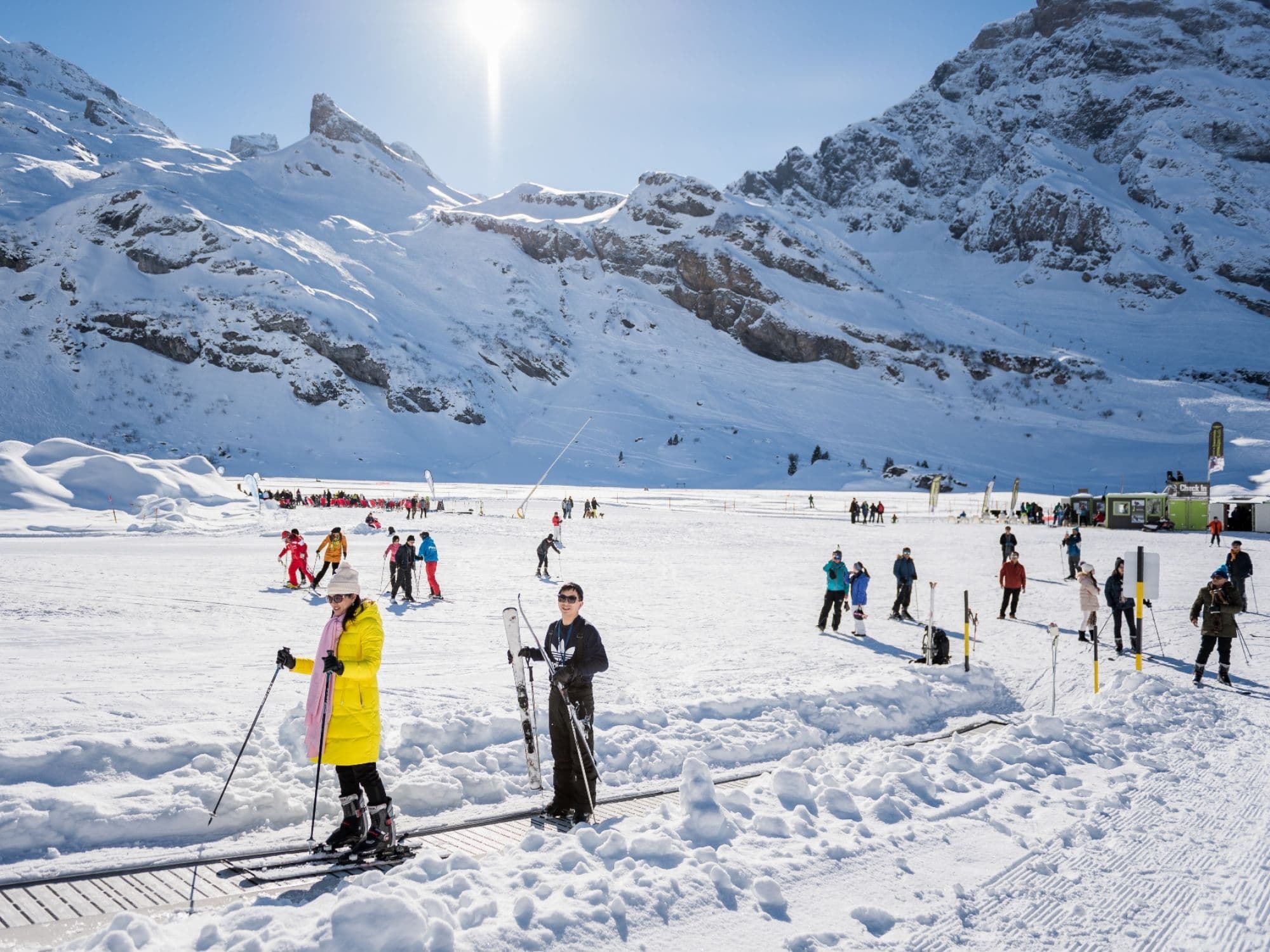 In Zurich: Lucerne and Trübsee (near Titlis) beginner's ski tour