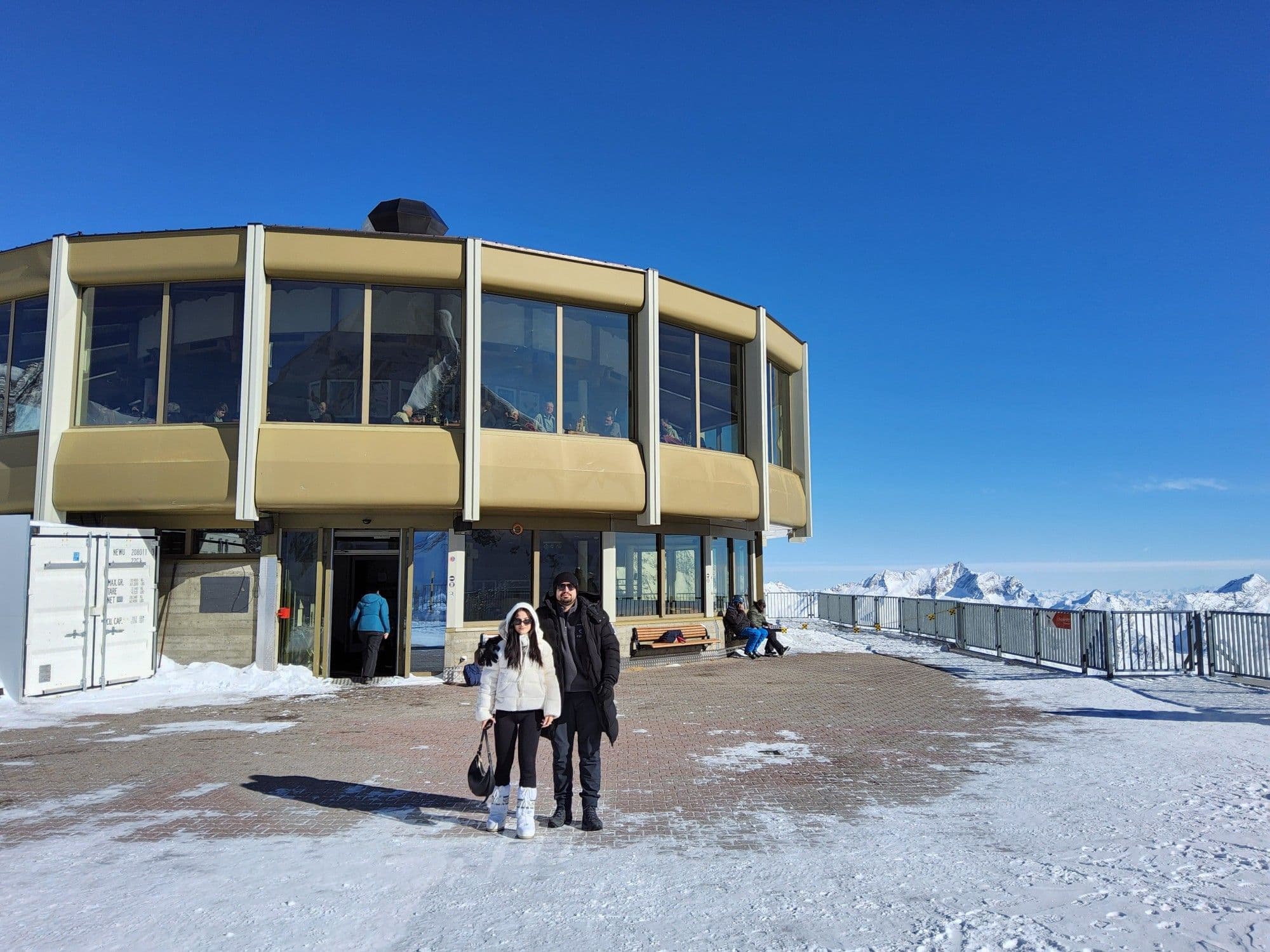 From Zurich: Excursion to Allalin and the World’s Highest Revolving Restaurant