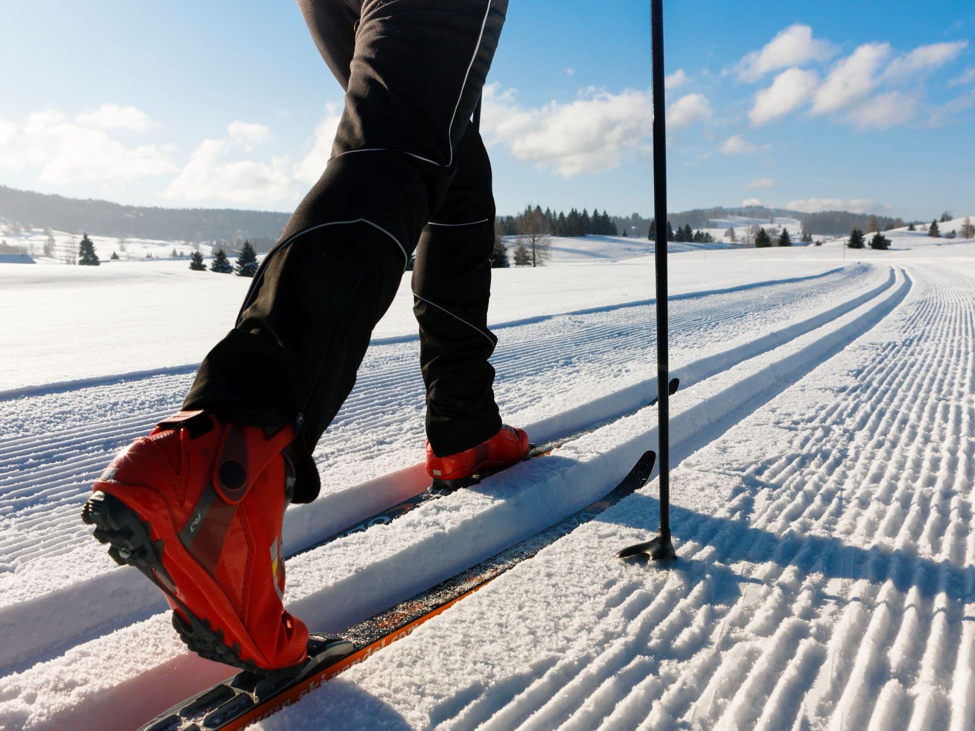 Private cross-country ski lessons in Verbier