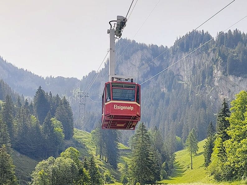 Elsigen Metsch ticket cable car
