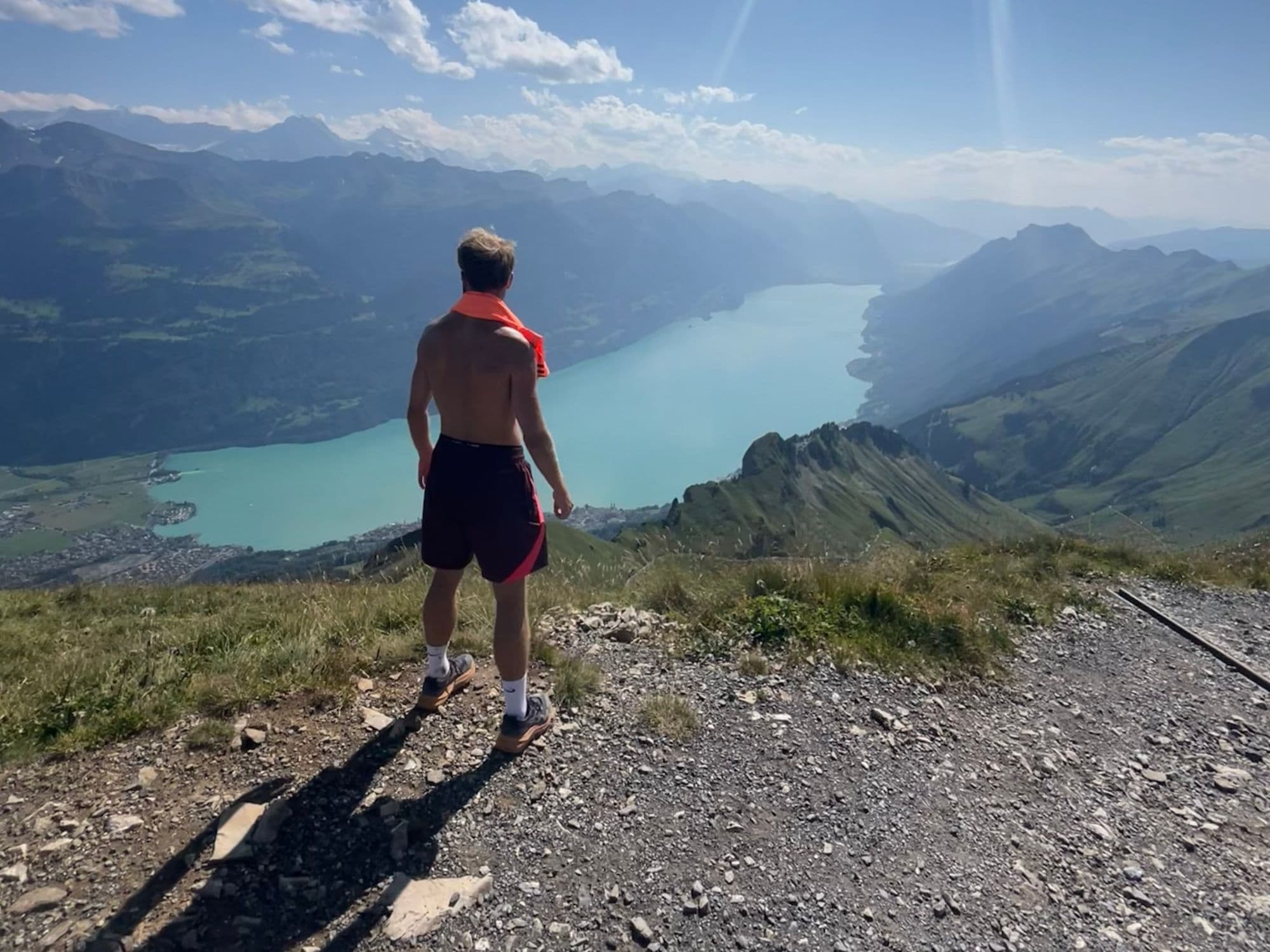 From Brienz: Private hike to the Brienzer Rothorn with a Swiss triathlete