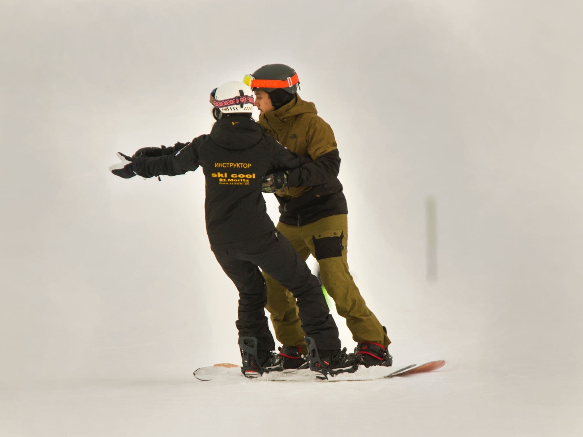 Private Snowboarding Lessons in St. Moritz