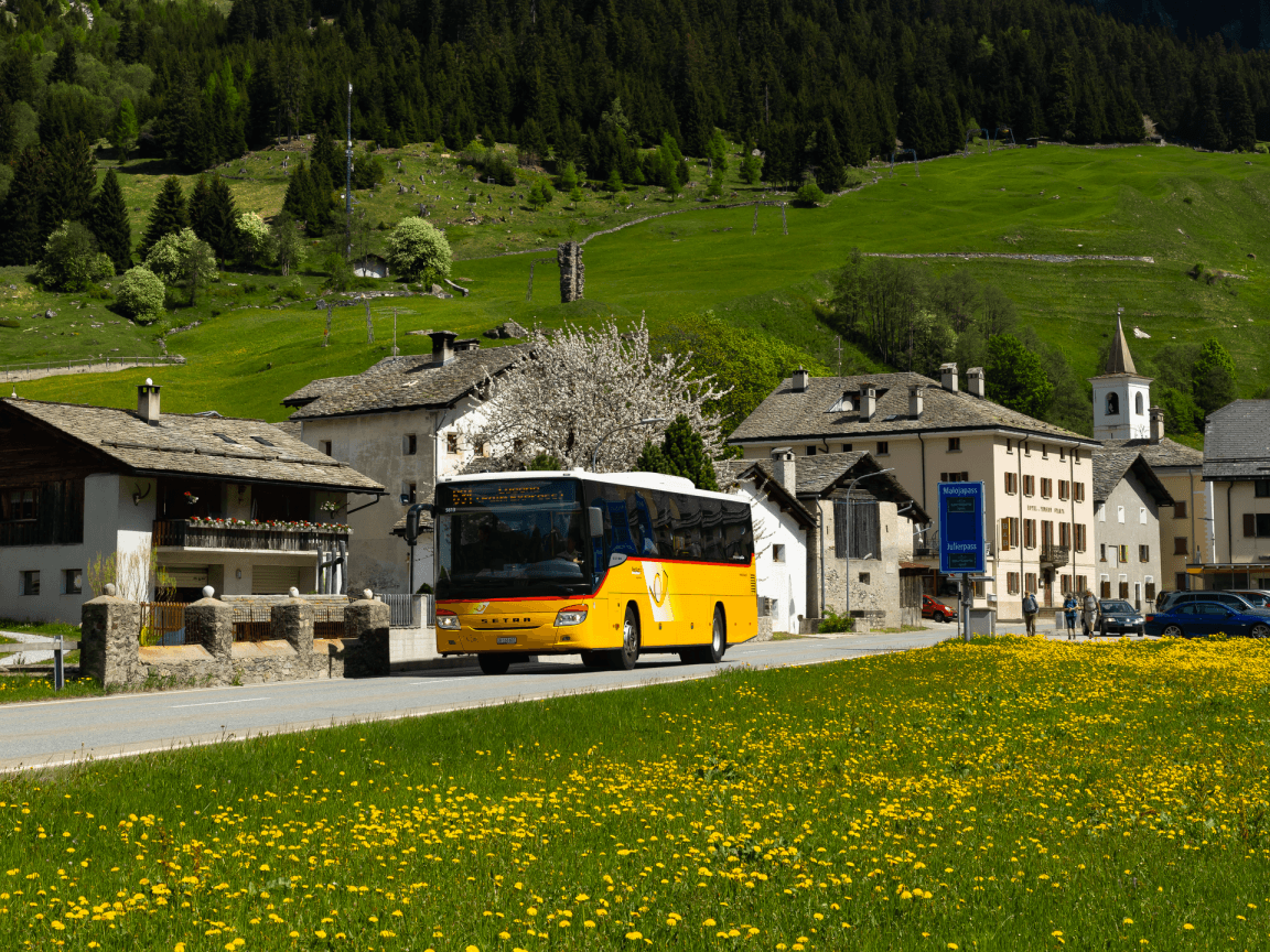 Day trip to Soglio Maloja Pass trip from St. Moritz