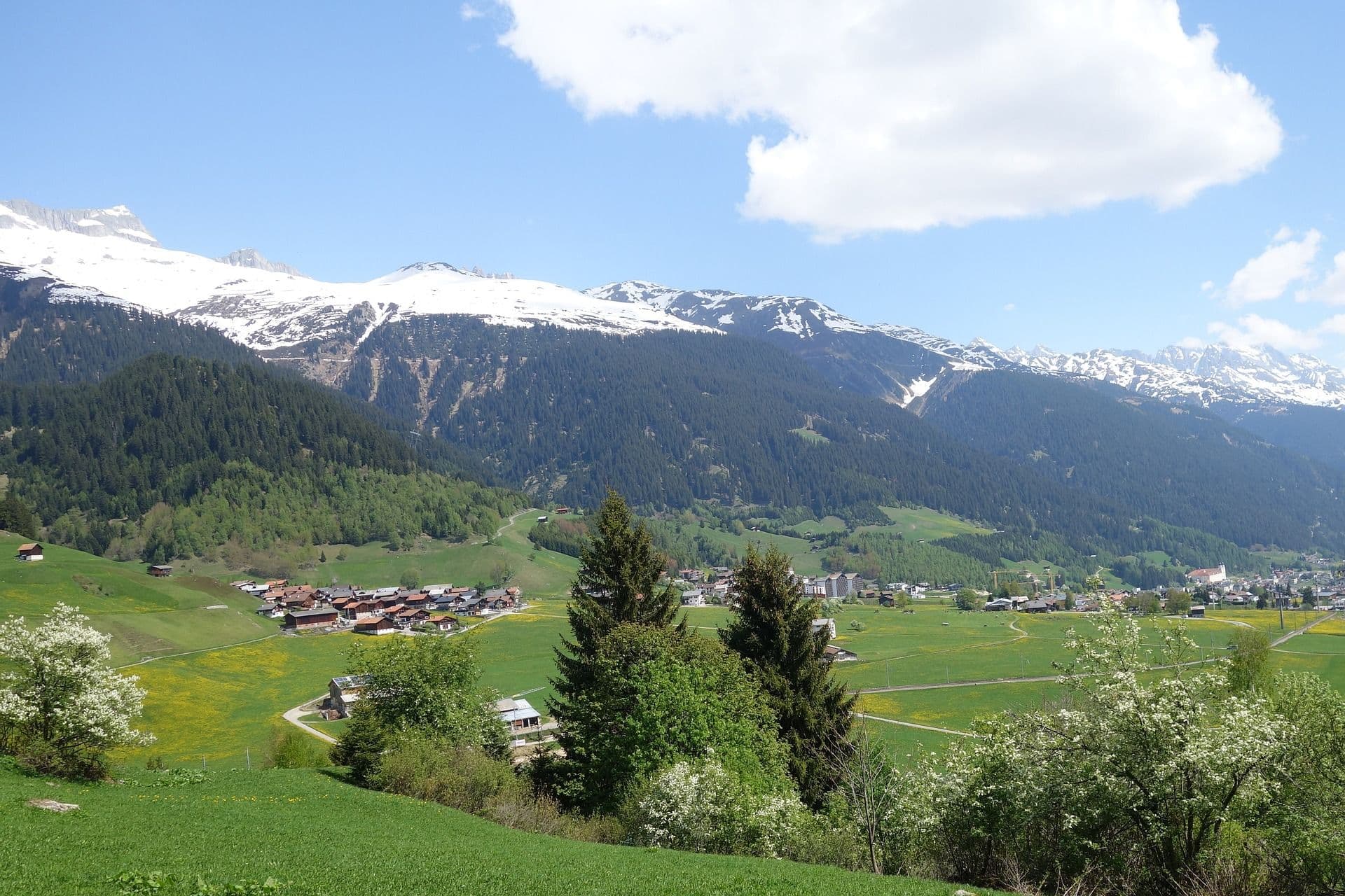 Lukmanier Postbus pass ride from Disentis