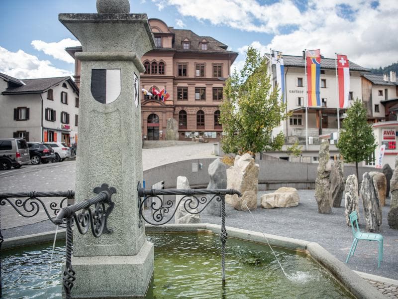 Guided tour of the town of Ilanz