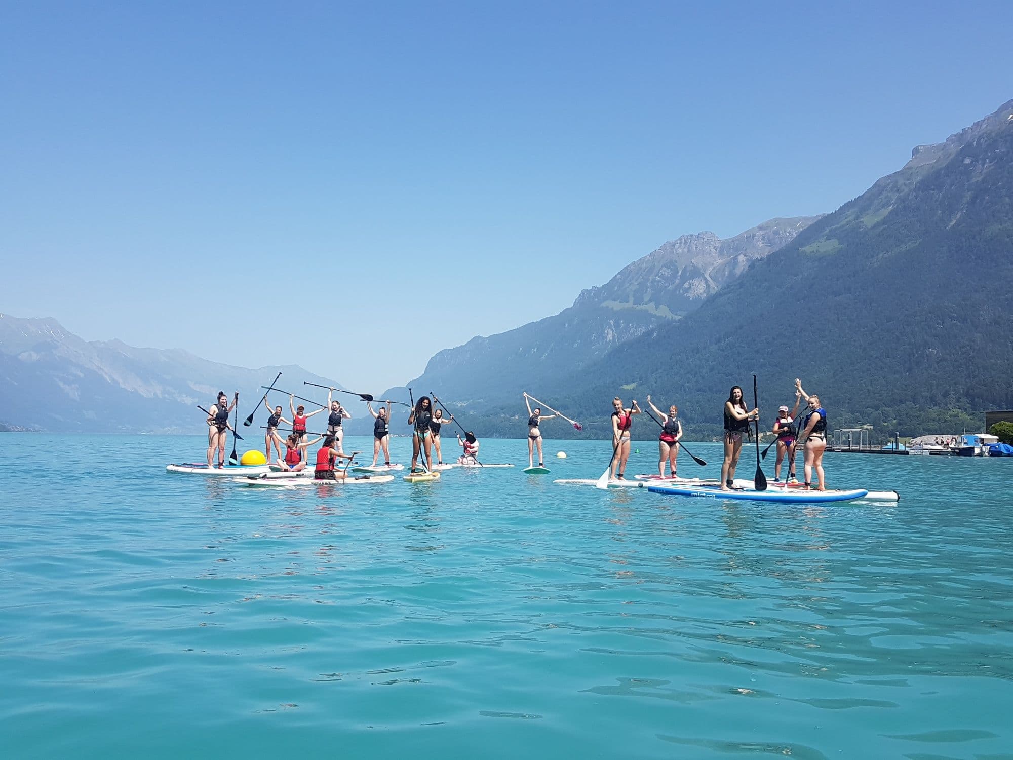SUP hire on Lake Brienz