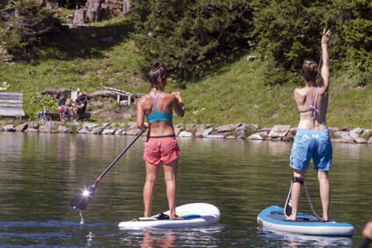 Rent Stand Up Paddle on the Brandsee near Elsigenalp