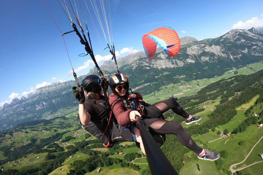 Flums paragliding tandem