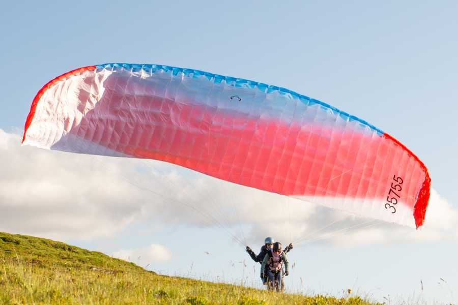 Davos paragliding tandem