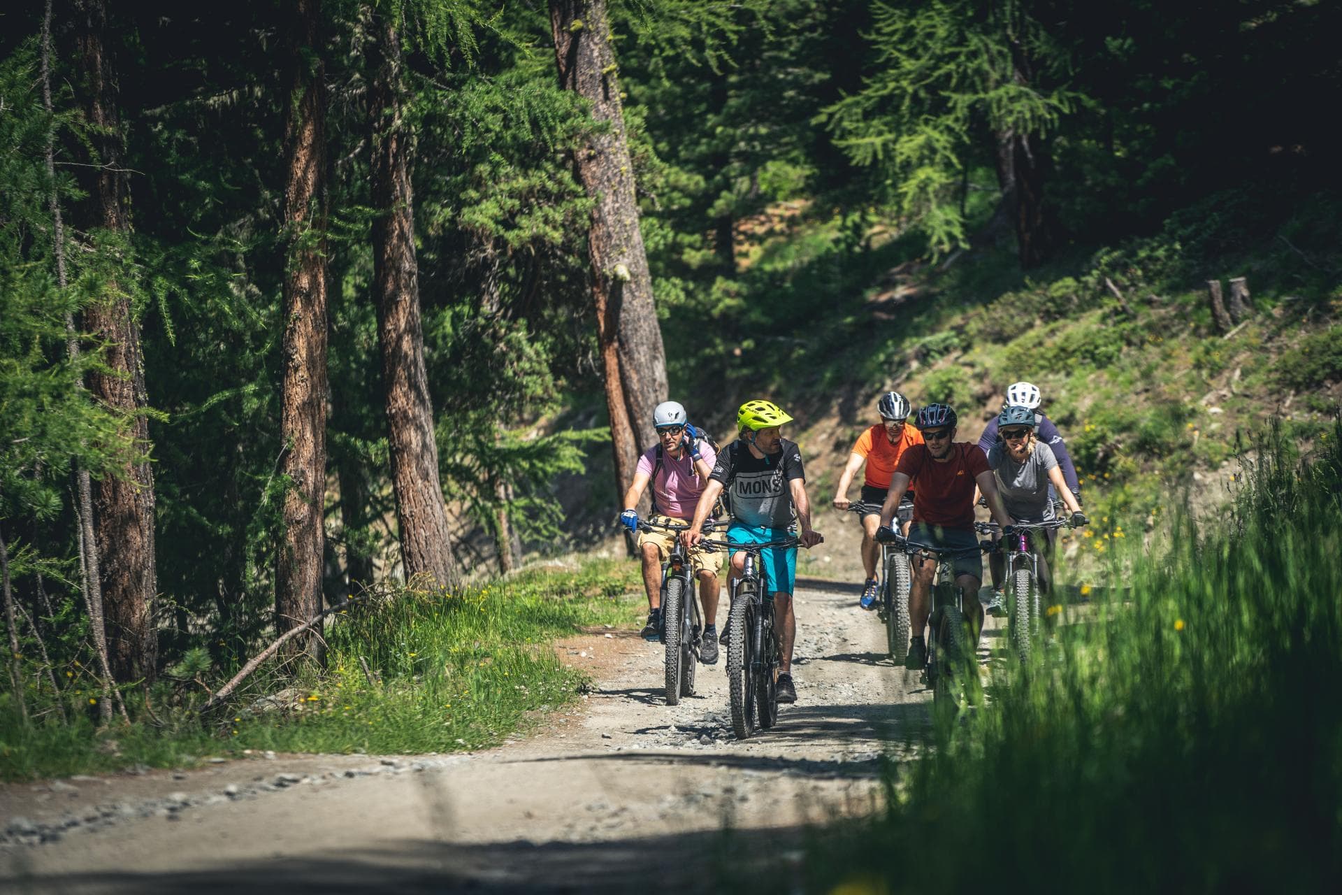 E-bike comfortable evening tour from Zermatt