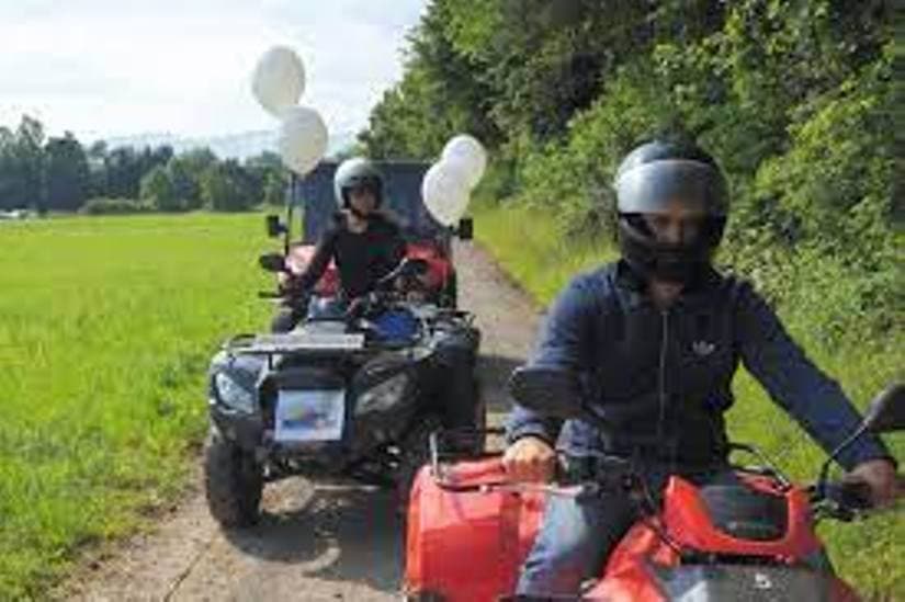 Birthday quad tour 3 hours on Lake Constance