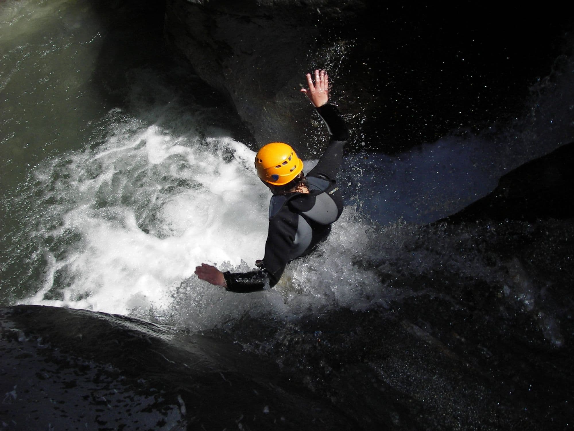Barberine Canyoning in the Trento Valley