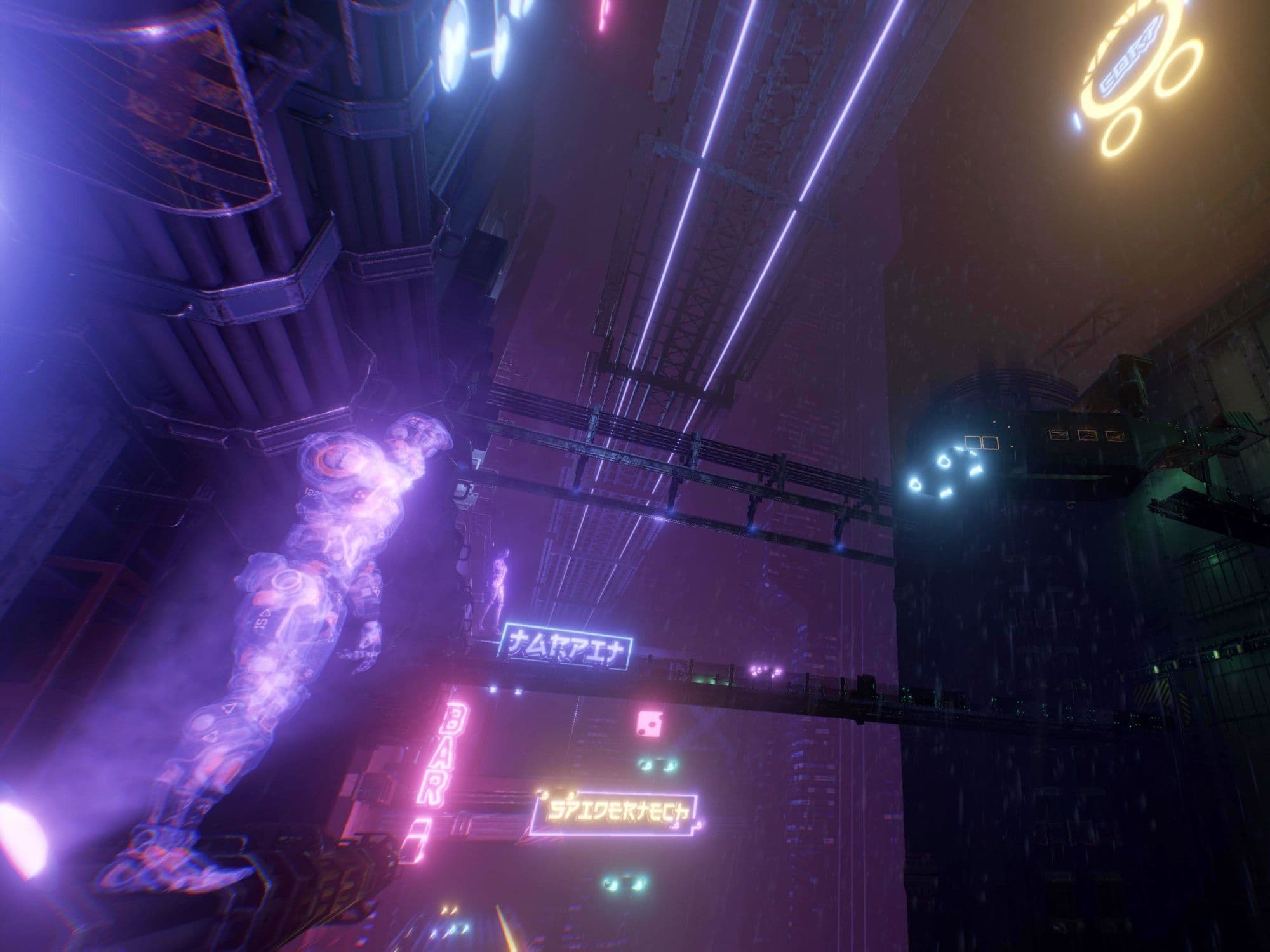 "Cyber Punk" virtual reality game in Zurich