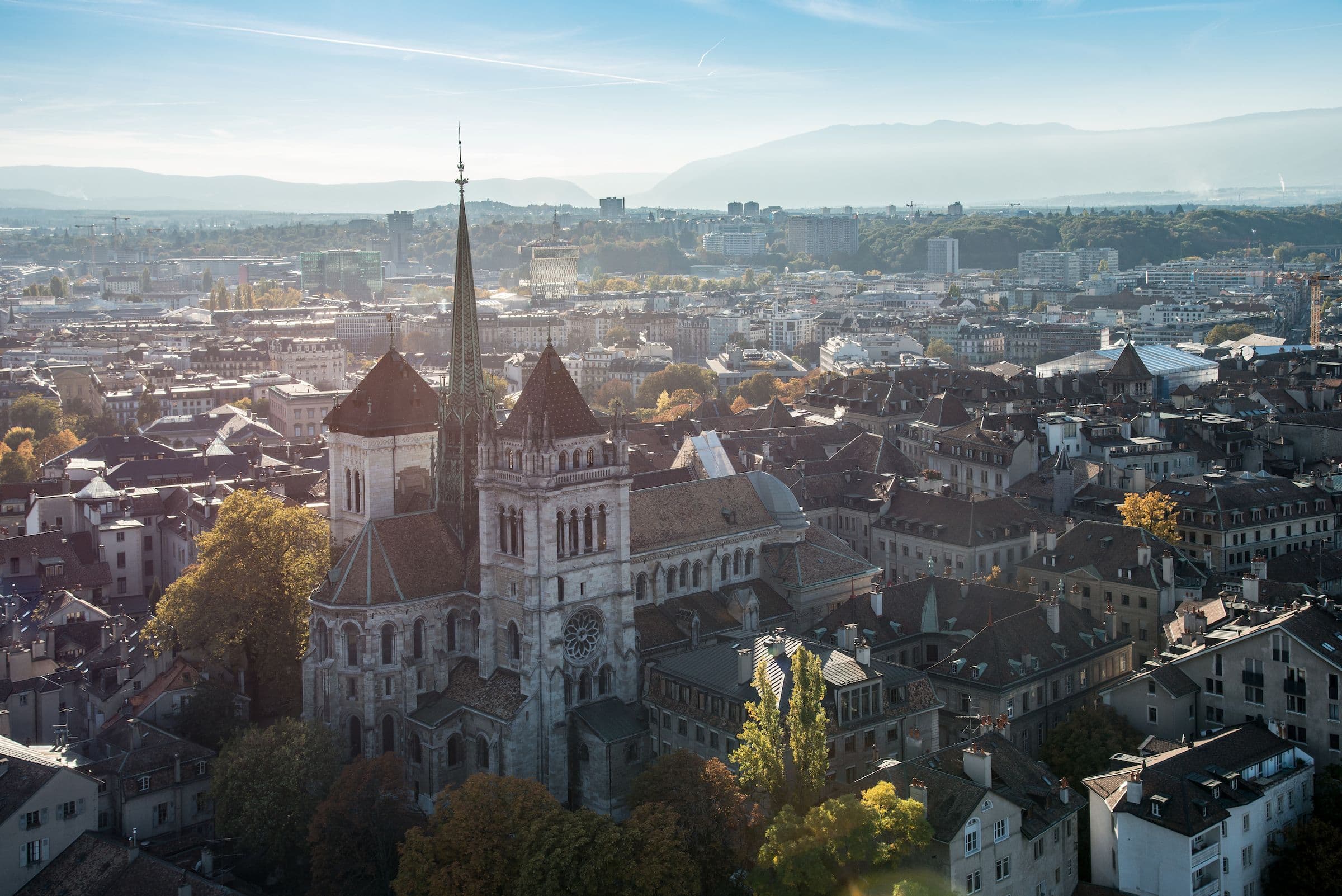 From Geneva airport: private transfer to Geneva