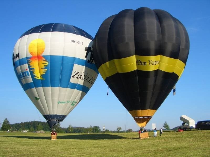 Balloon ride Switzerland 2 hours region by choice