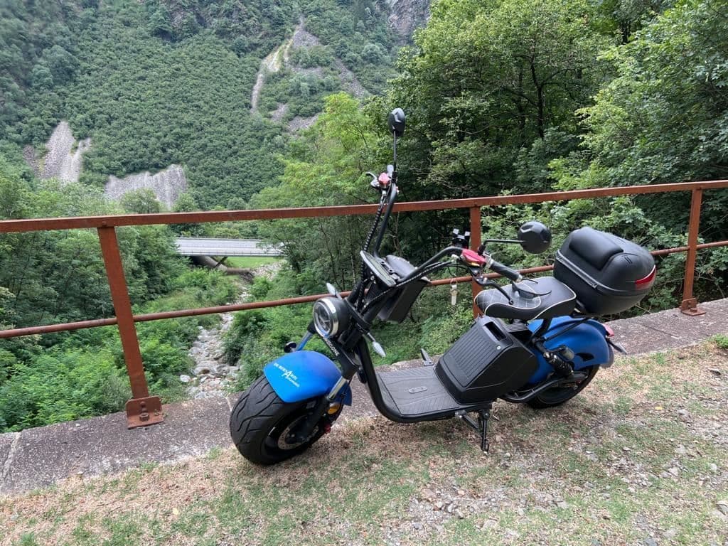 Fat Boy E-Scooter Tour Misox from Lostallo