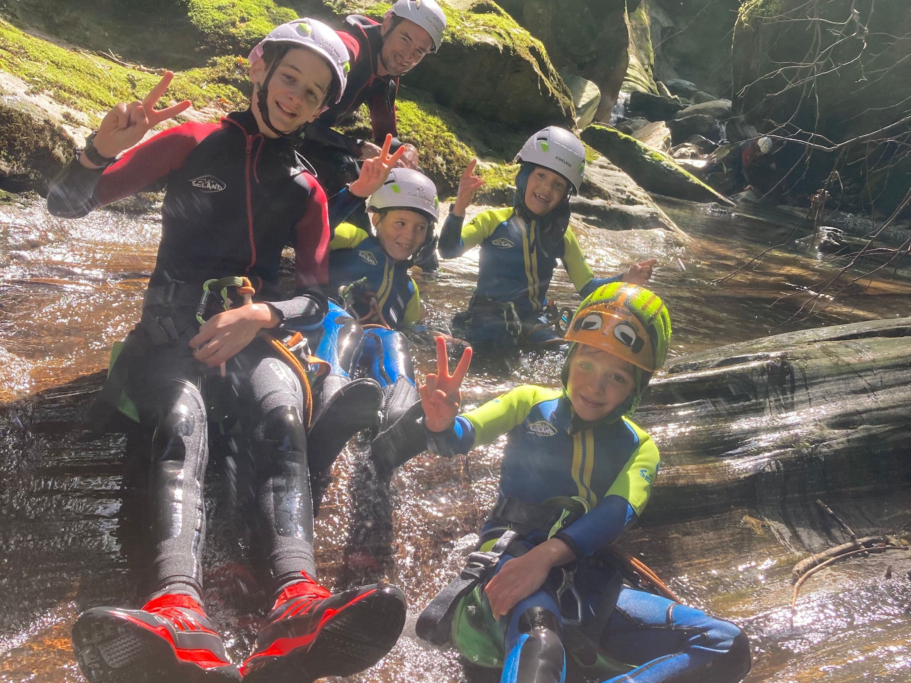 Verzasca Valley Corippo Gorge Canyoning for beginners