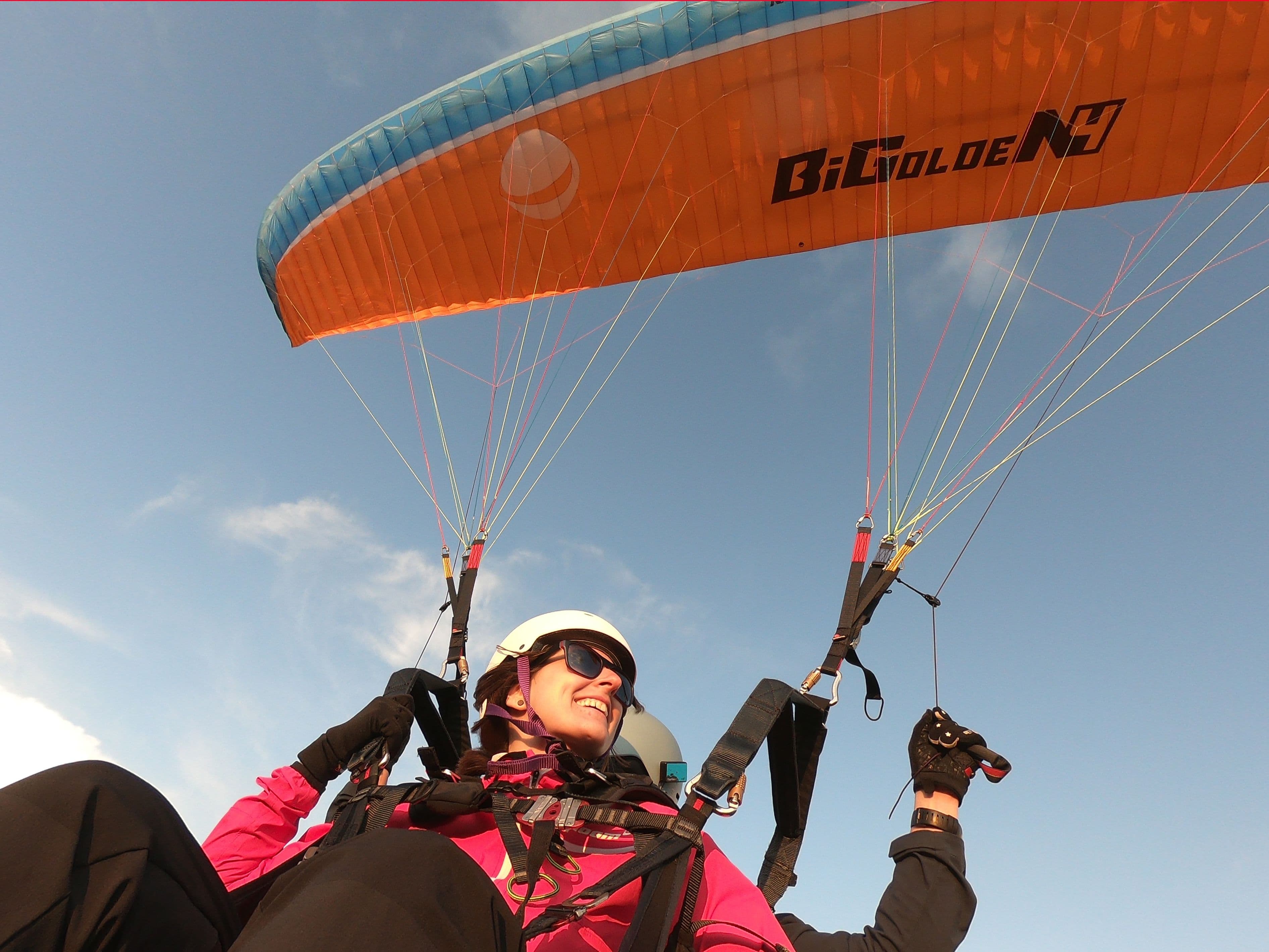 Davos paragliding with private pilot half day