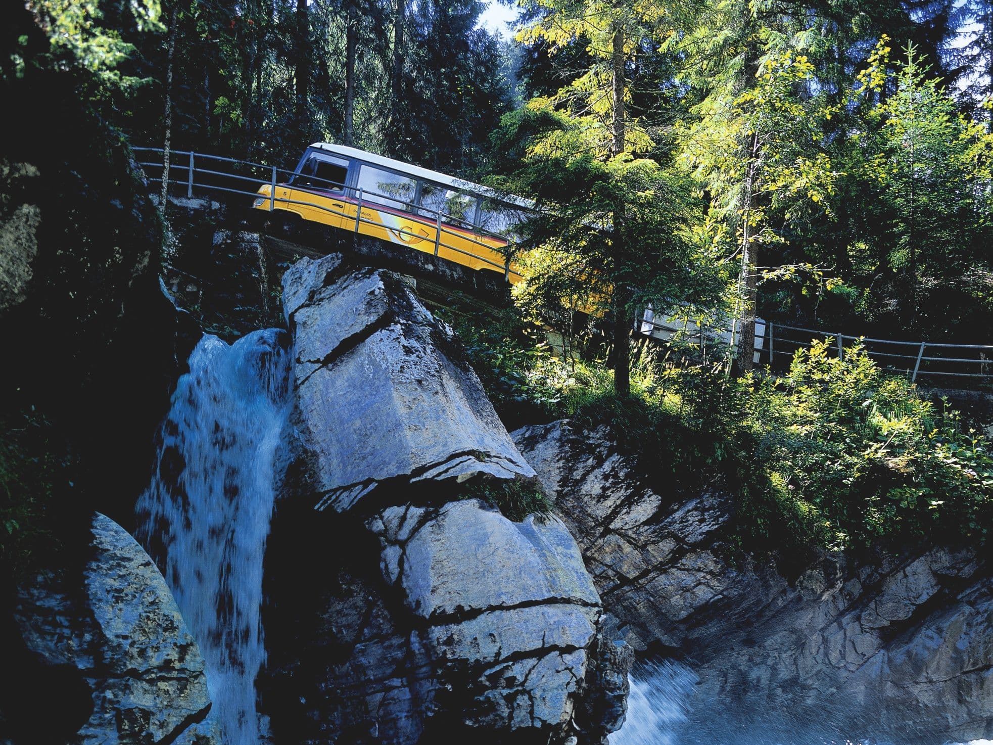Ticket steepest Postbus ride Griesalp from Reichenbach return