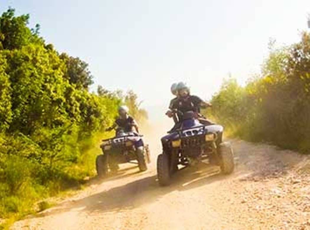 Quad bike tour 3 hours on Lake Constance