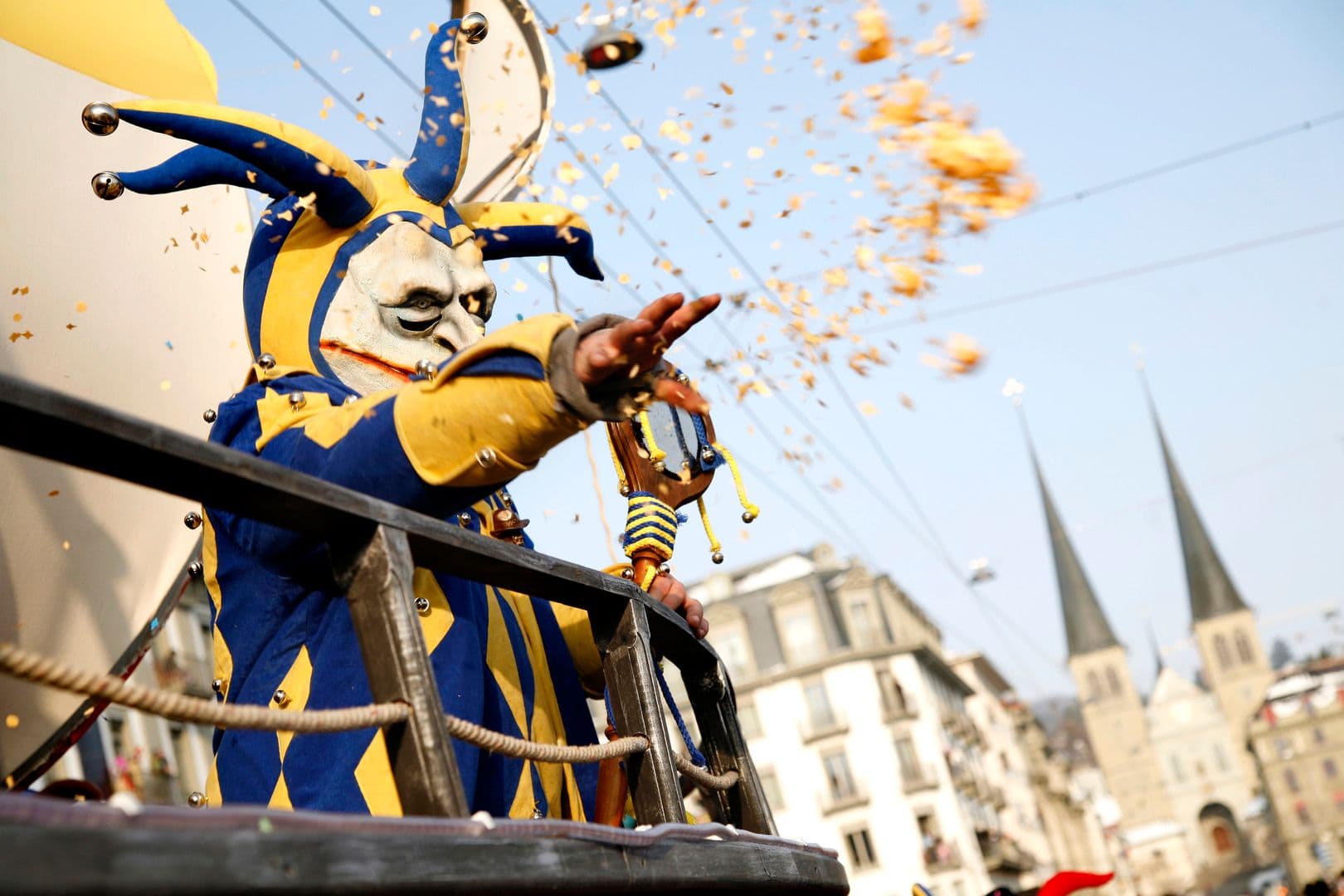 Carnival guided city tour Lucerne