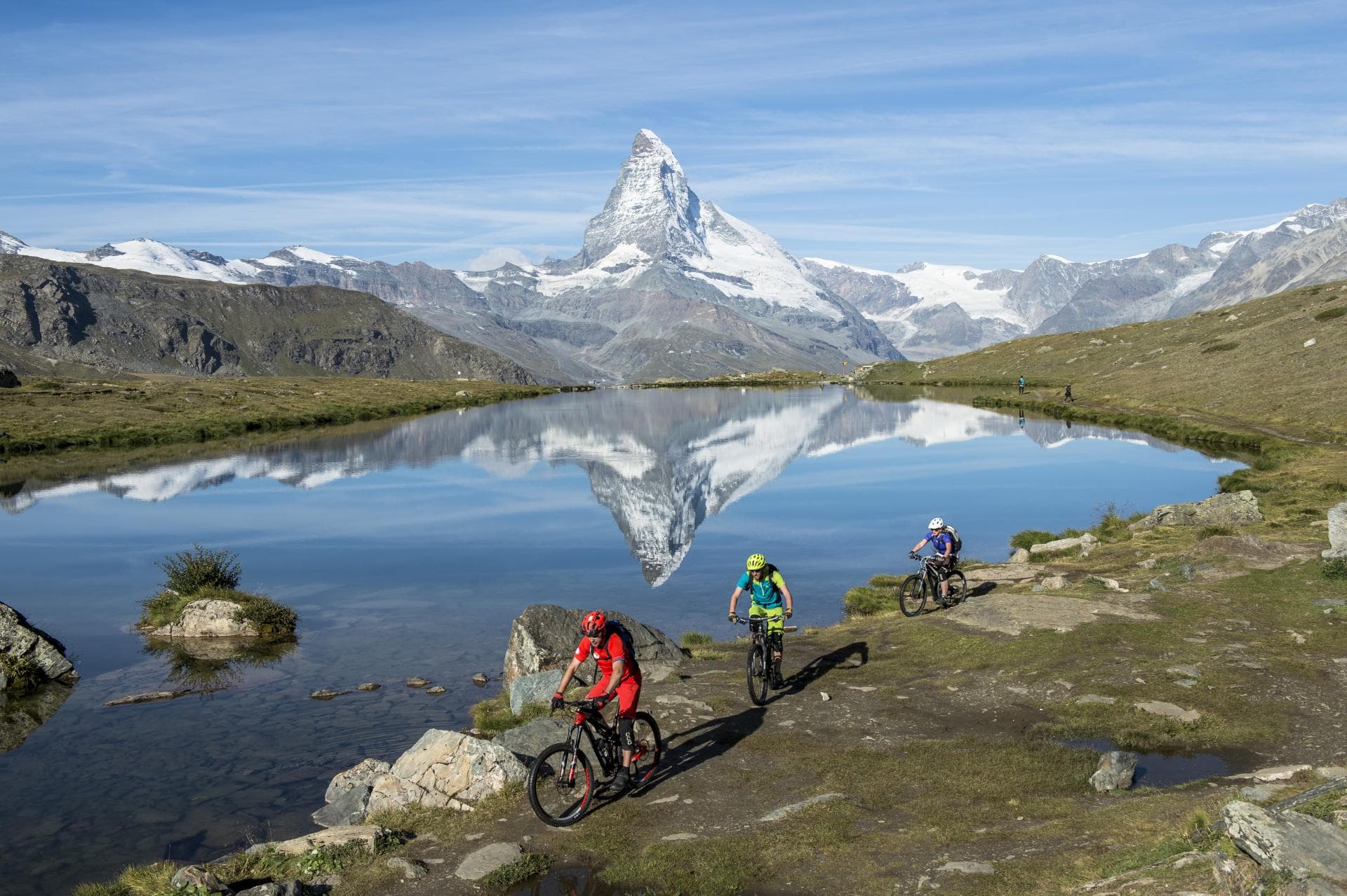 Mountain bike Lake View tour private from Zermatt