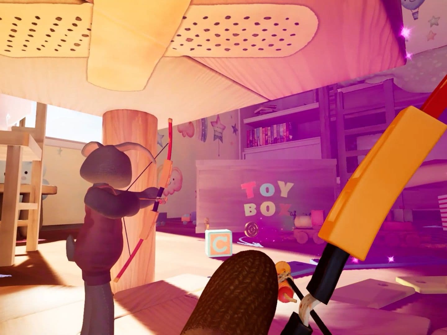 "Plush Rush" virtual reality game in Lucerne