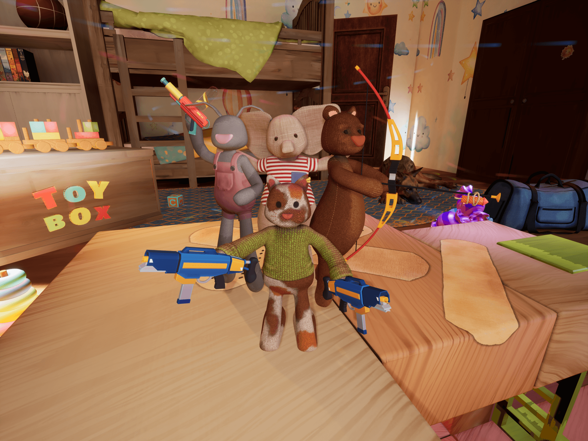 "Plush Rush" virtual reality game in Zurich