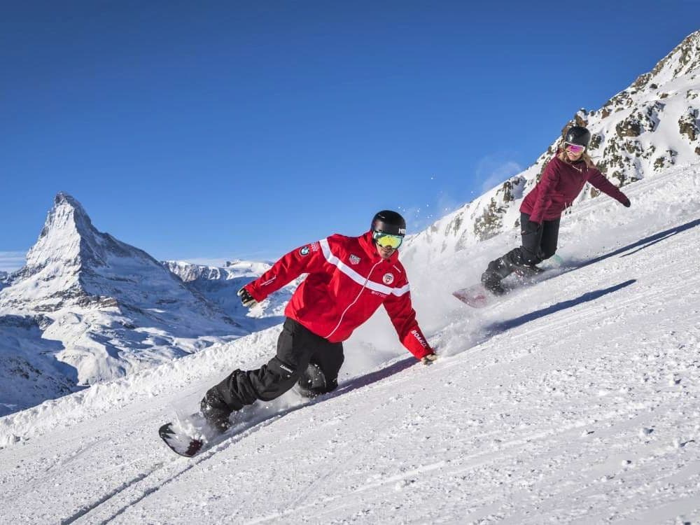 Private snowboard course Riffelberg or Matterhorn Ski Paradise