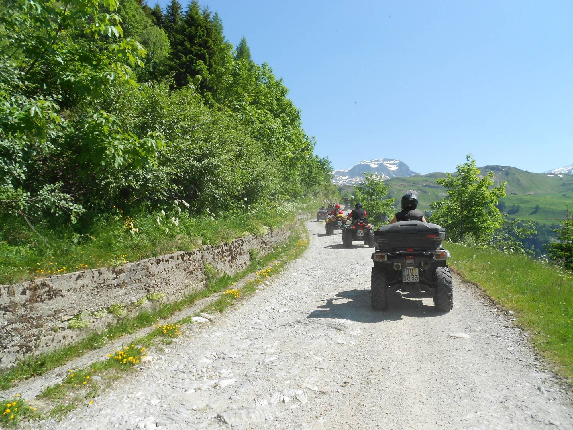 Splügenpass Quad Tour full day from Splügen
