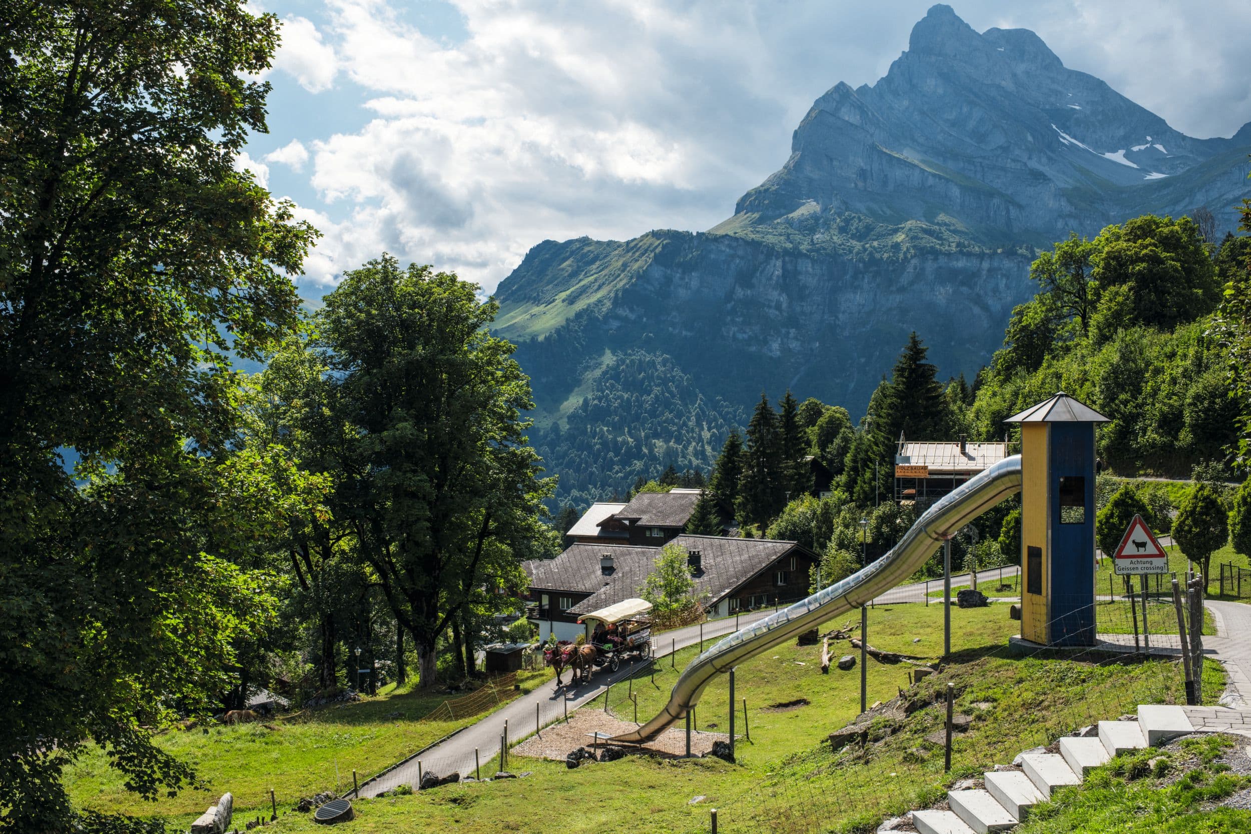 Funicular Braunwald Ticket from Linthal