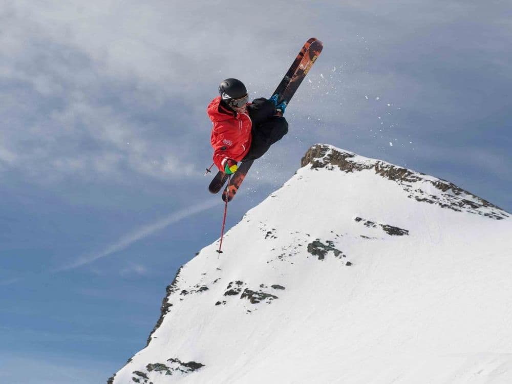 Freestyle ski private course Zermatt